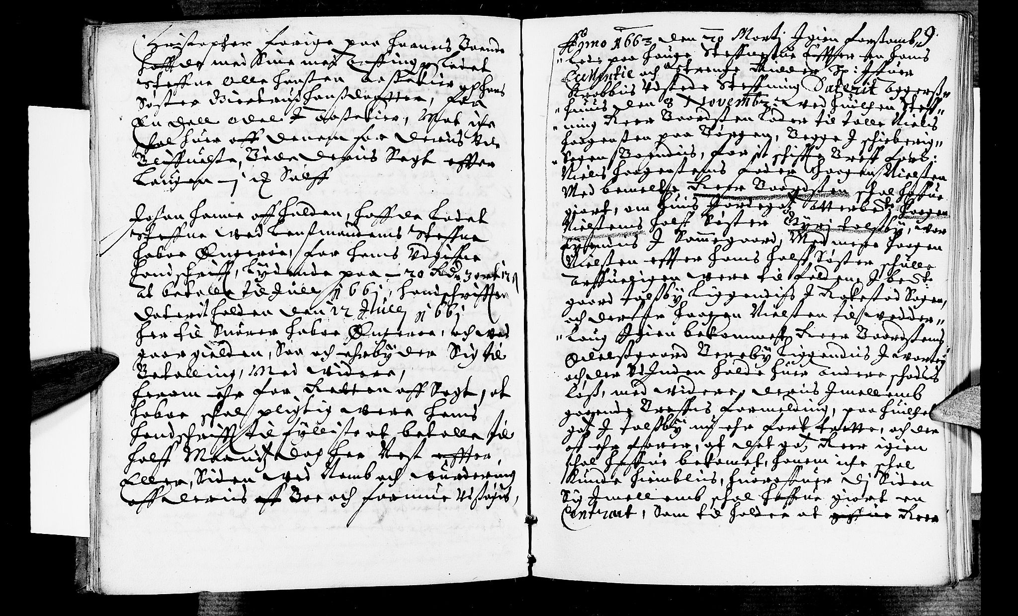 Idd og Marker sorenskriveri, AV/SAO-A-10283/F/Fb/L0002: Tingbok, 1662-1663, p. 8b-9a