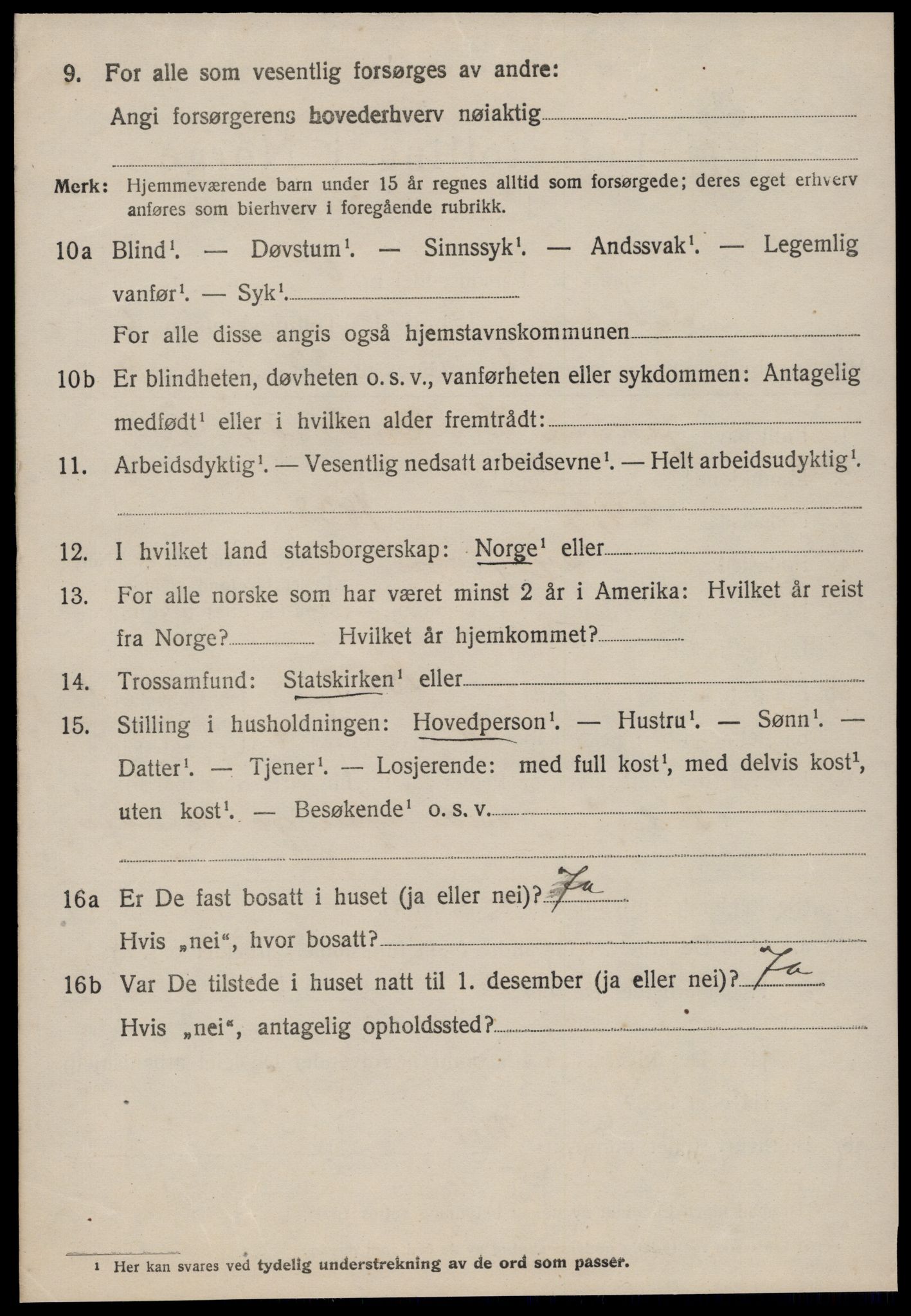 SAT, 1920 census for Sykkylven, 1920, p. 4006