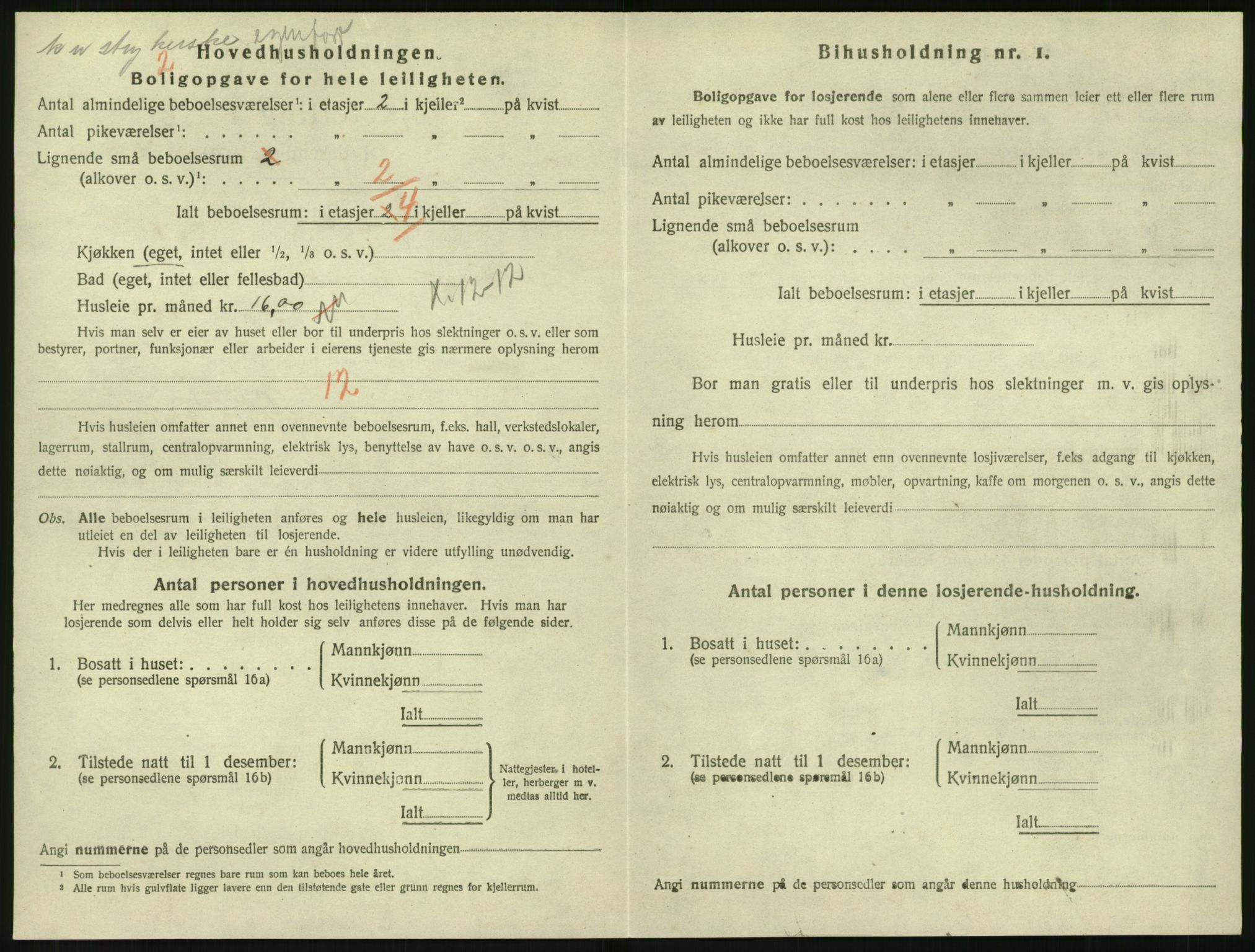 SAK, 1920 census for Tvedestrand, 1920, p. 882