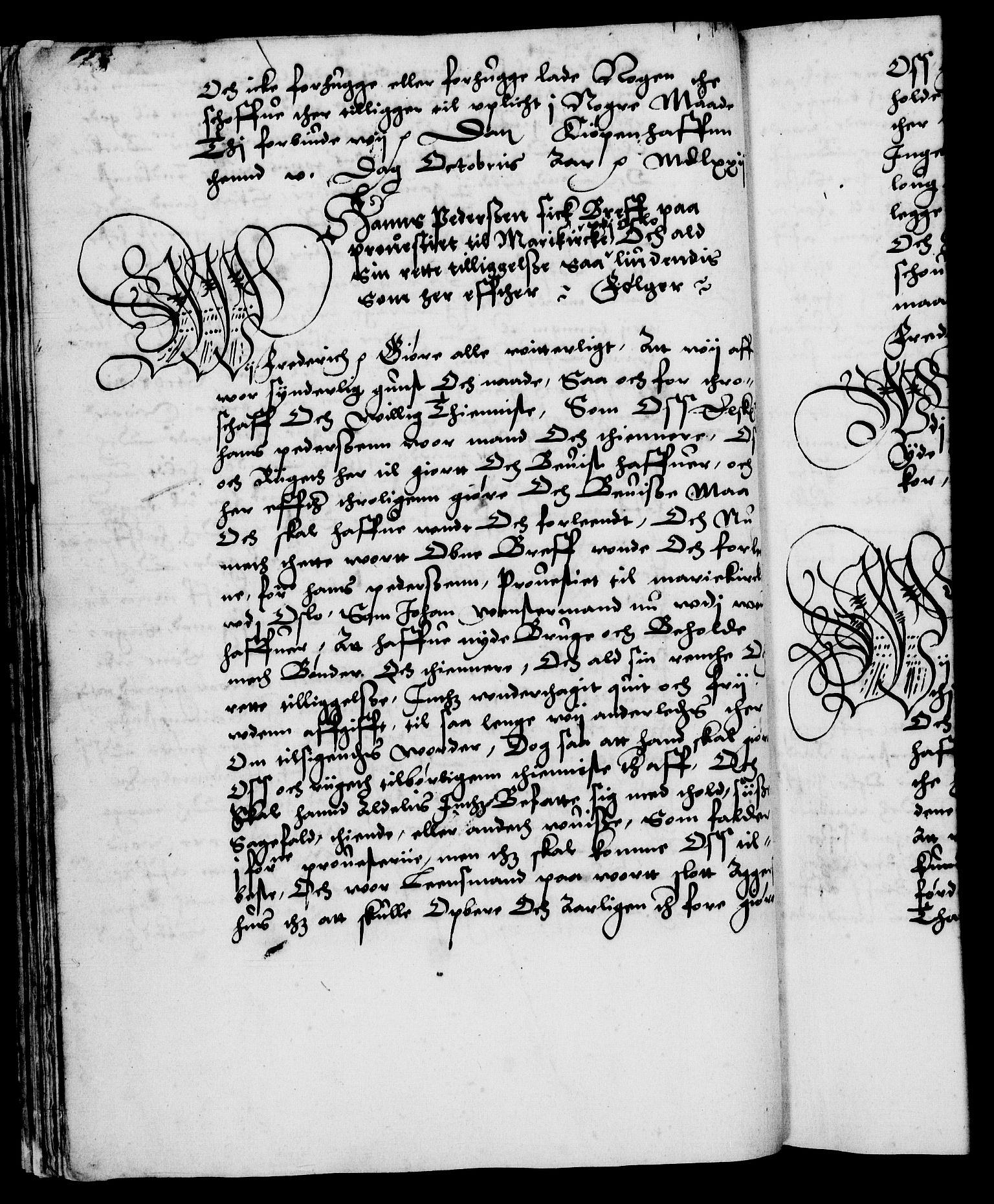 Danske Kanselli 1572-1799, RA/EA-3023/F/Fc/Fca/Fcaa/L0001: Norske registre (mikrofilm), 1572-1588, p. 35b