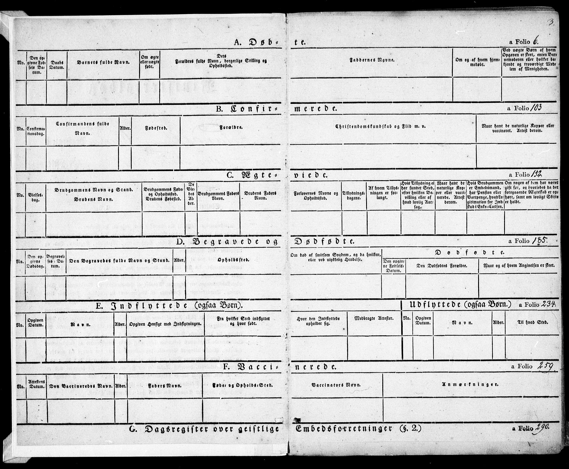 Froland sokneprestkontor, SAK/1111-0013/F/Fa/L0002: Parish register (official) no. A 2, 1845-1863, p. 3