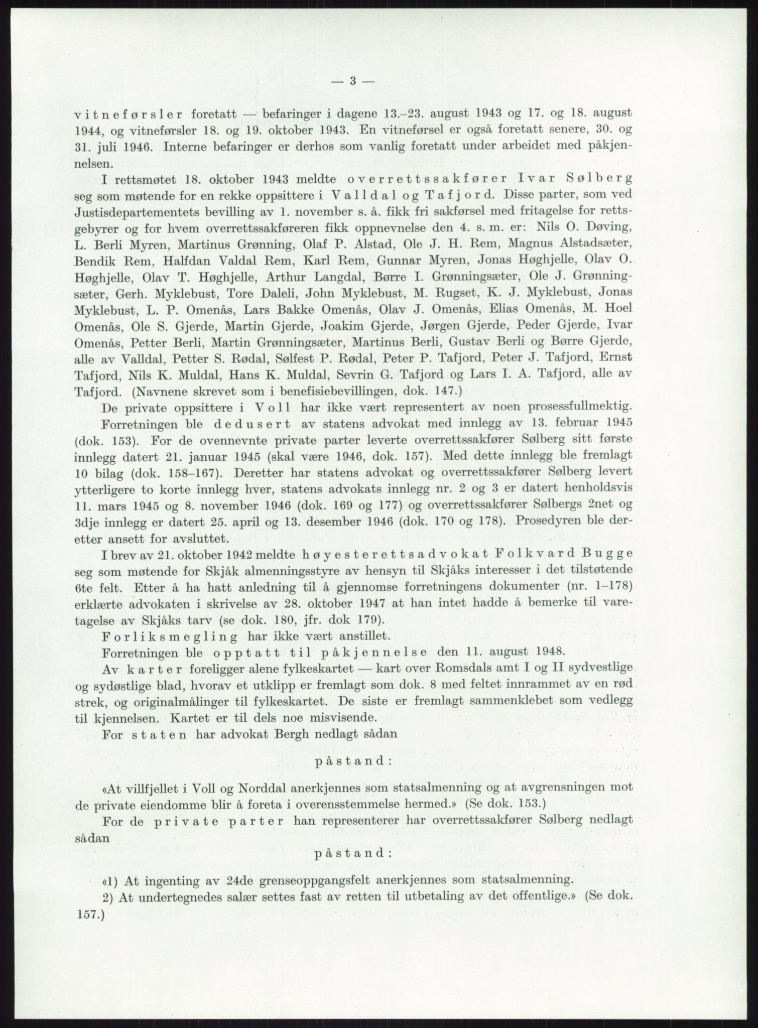 Høyfjellskommisjonen, AV/RA-S-1546/X/Xa/L0001: Nr. 1-33, 1909-1953, p. 6815