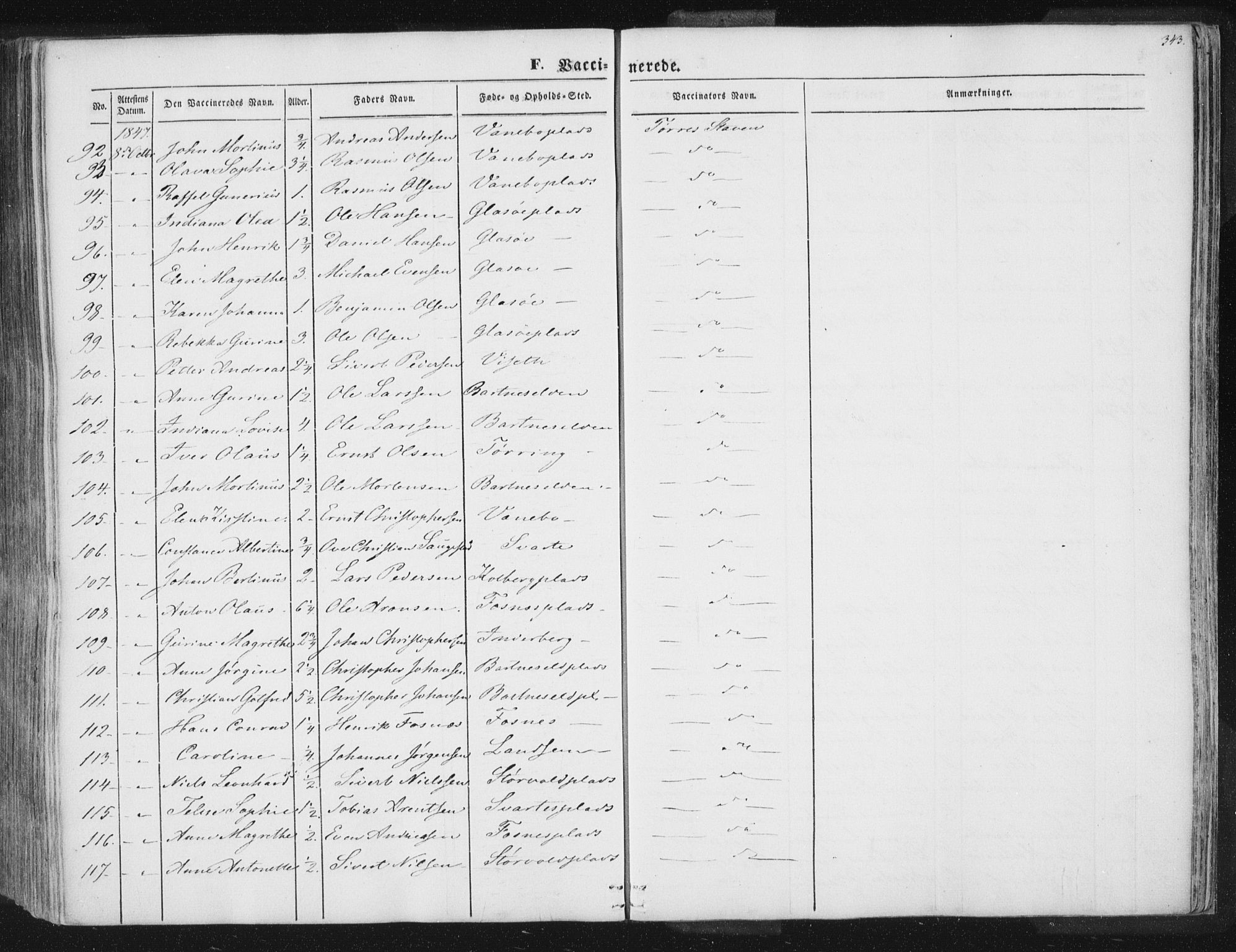 Ministerialprotokoller, klokkerbøker og fødselsregistre - Nord-Trøndelag, SAT/A-1458/741/L0392: Parish register (official) no. 741A06, 1836-1848, p. 343