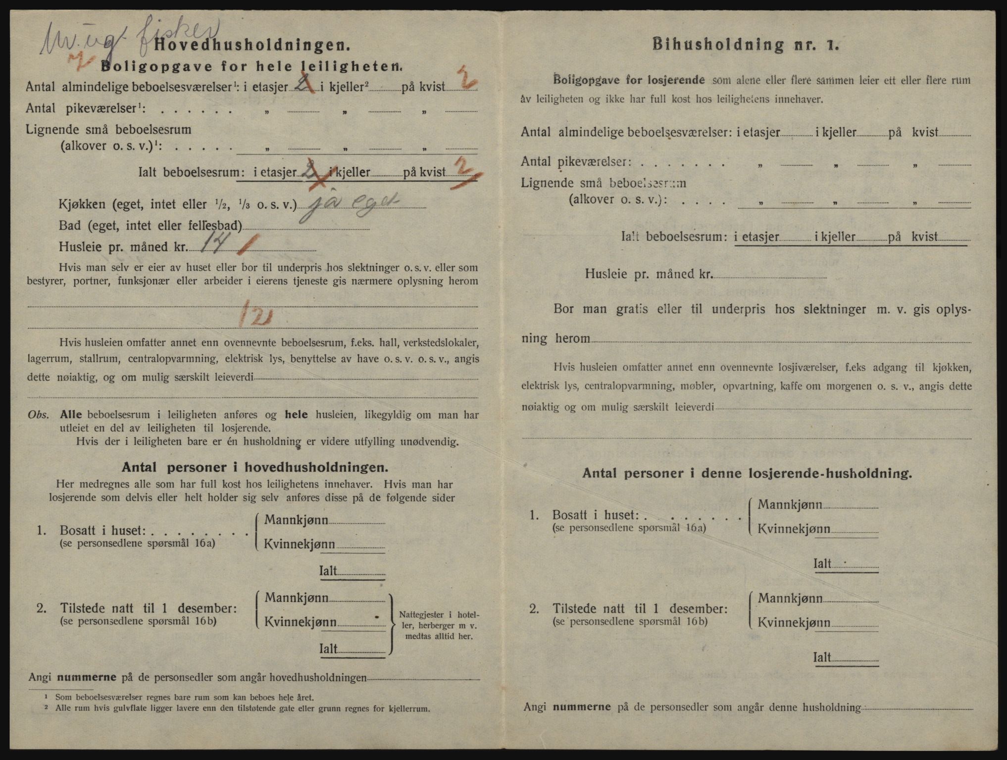 SATØ, 1920 census for Vardø, 1920, p. 1562