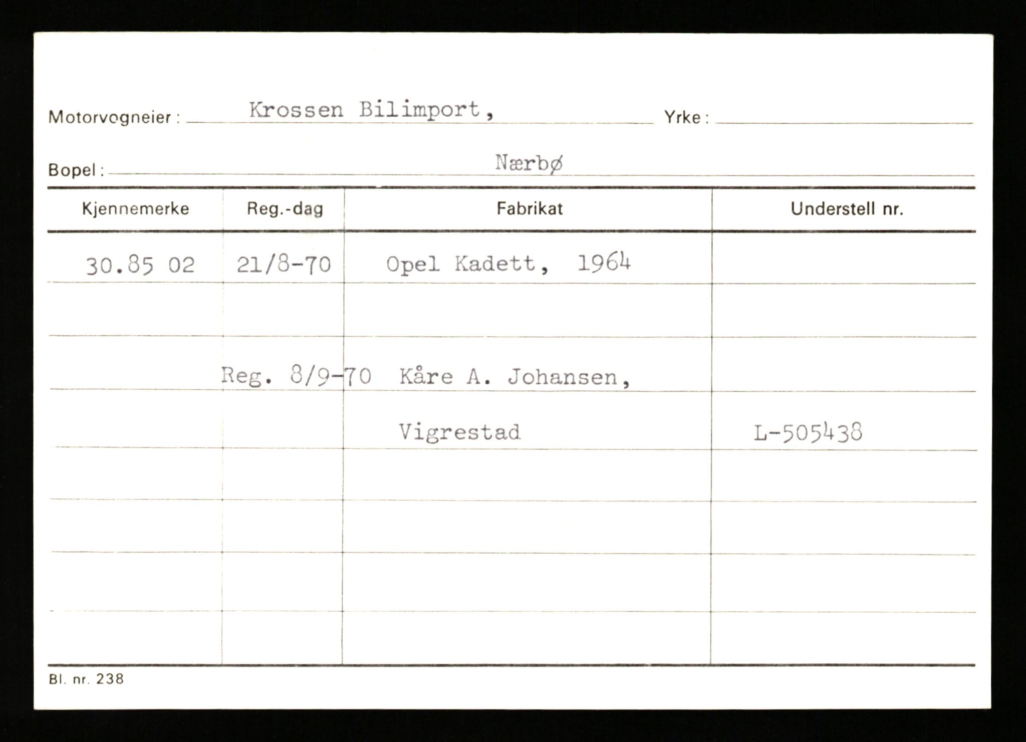 Stavanger trafikkstasjon, AV/SAST-A-101942/0/G/L0011: Registreringsnummer: 240000 - 363477, 1930-1971, p. 1613