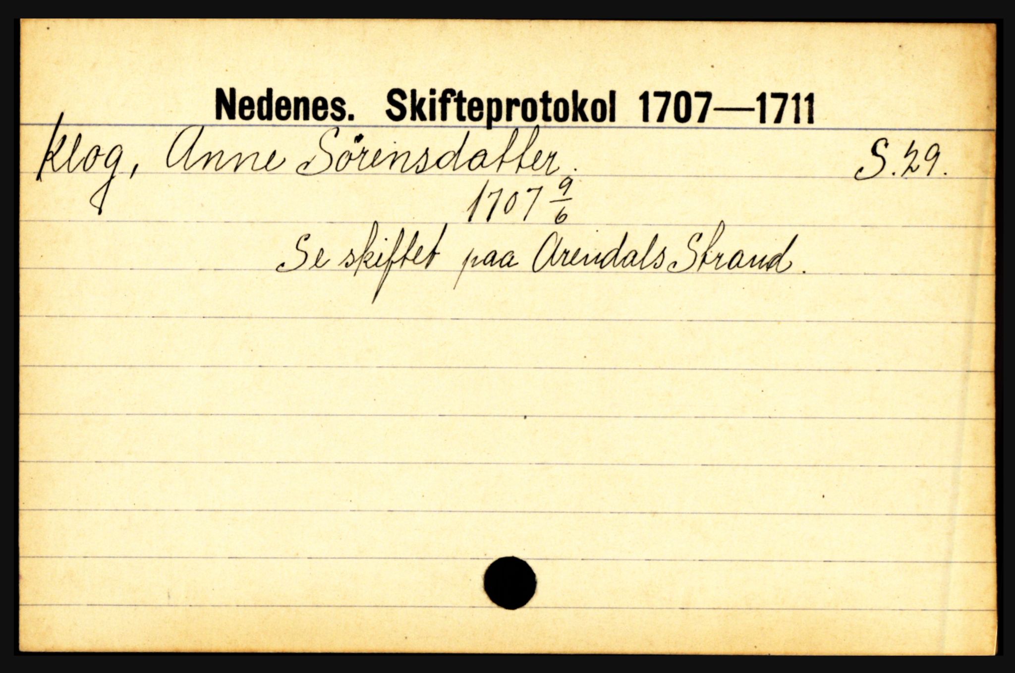 Nedenes sorenskriveri før 1824, AV/SAK-1221-0007/H, p. 14965