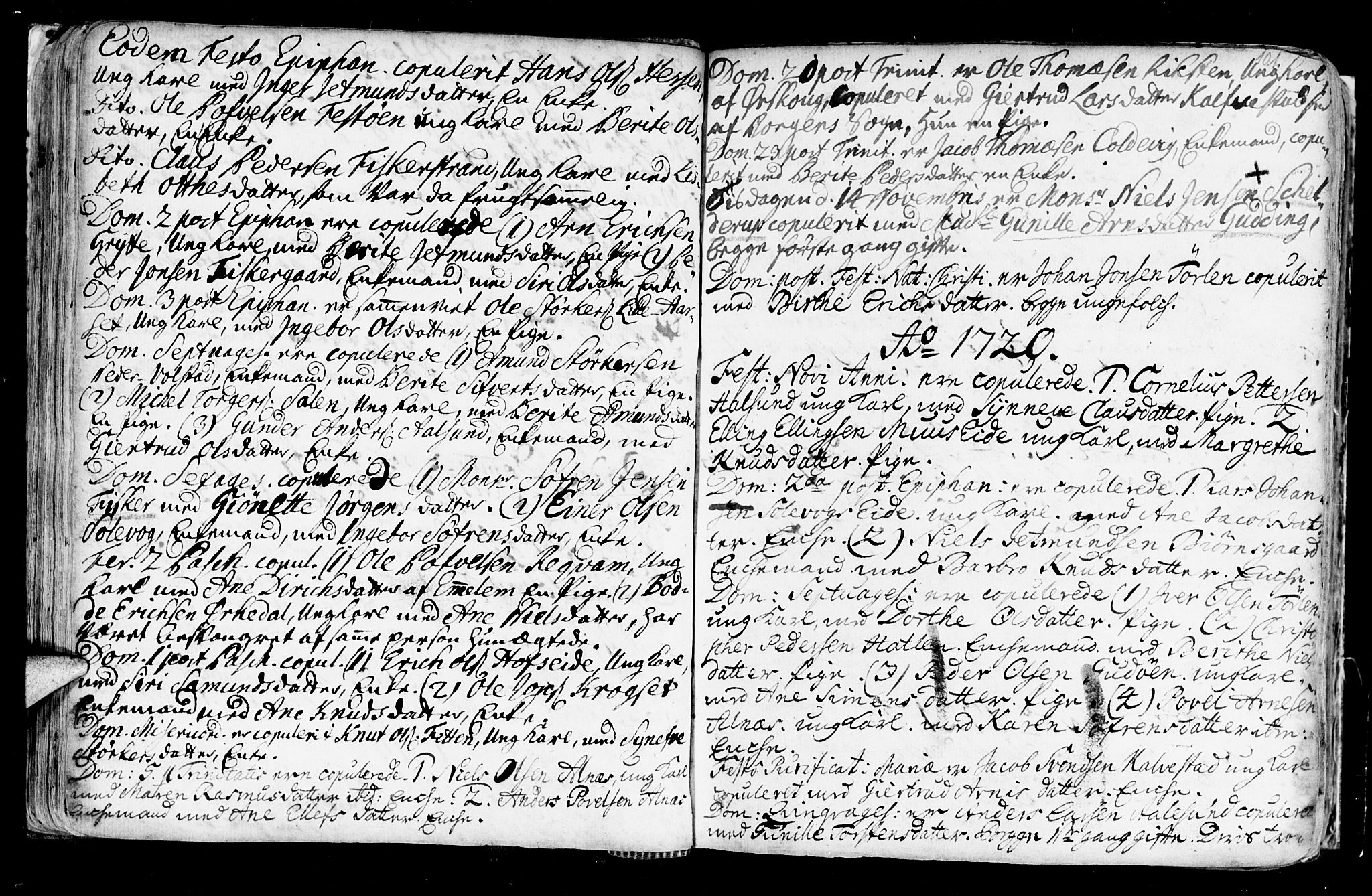 Ministerialprotokoller, klokkerbøker og fødselsregistre - Møre og Romsdal, AV/SAT-A-1454/528/L0390: Parish register (official) no. 528A01, 1698-1739, p. 100-101