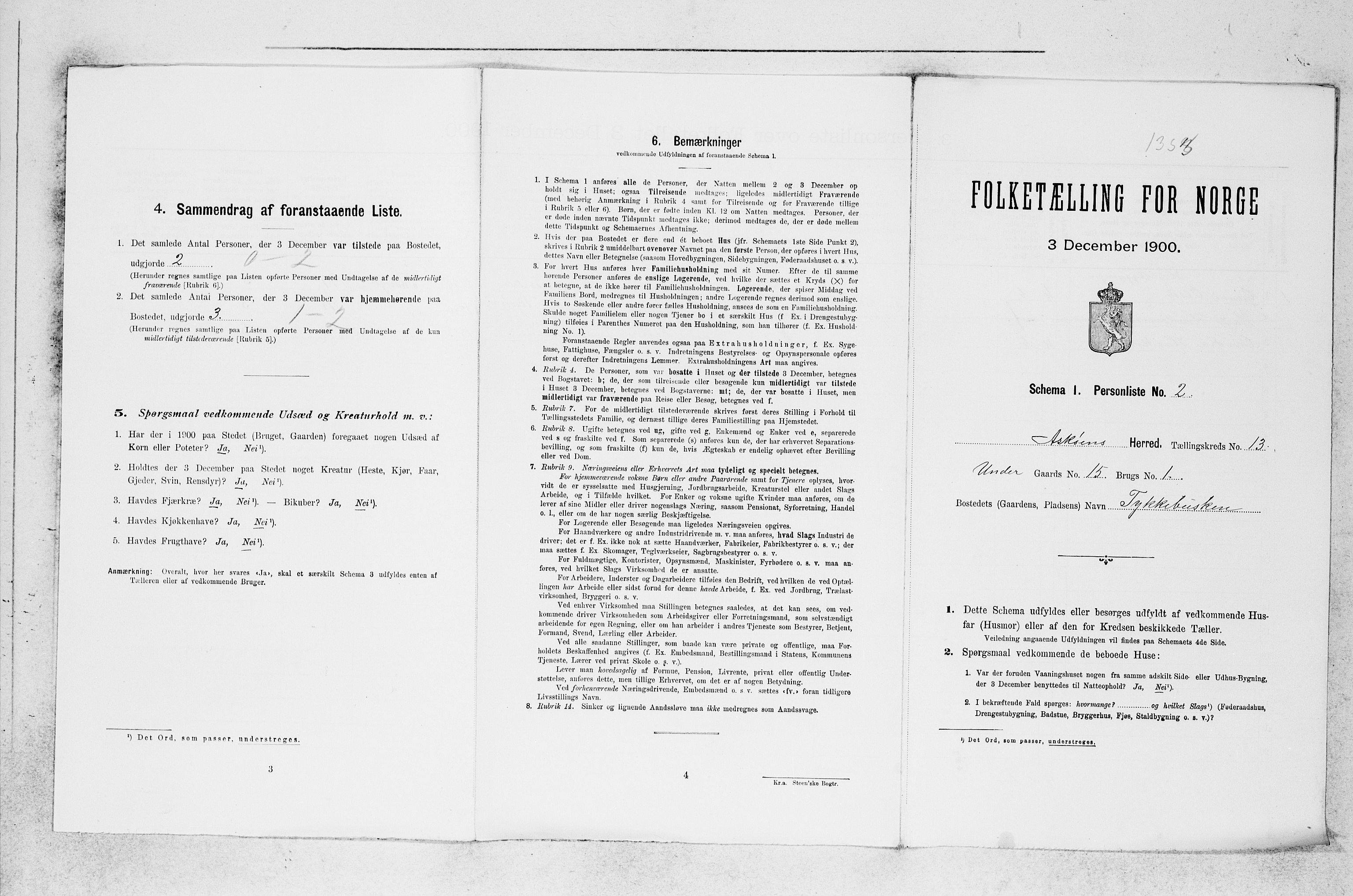 SAB, 1900 census for Askøy, 1900, p. 1788