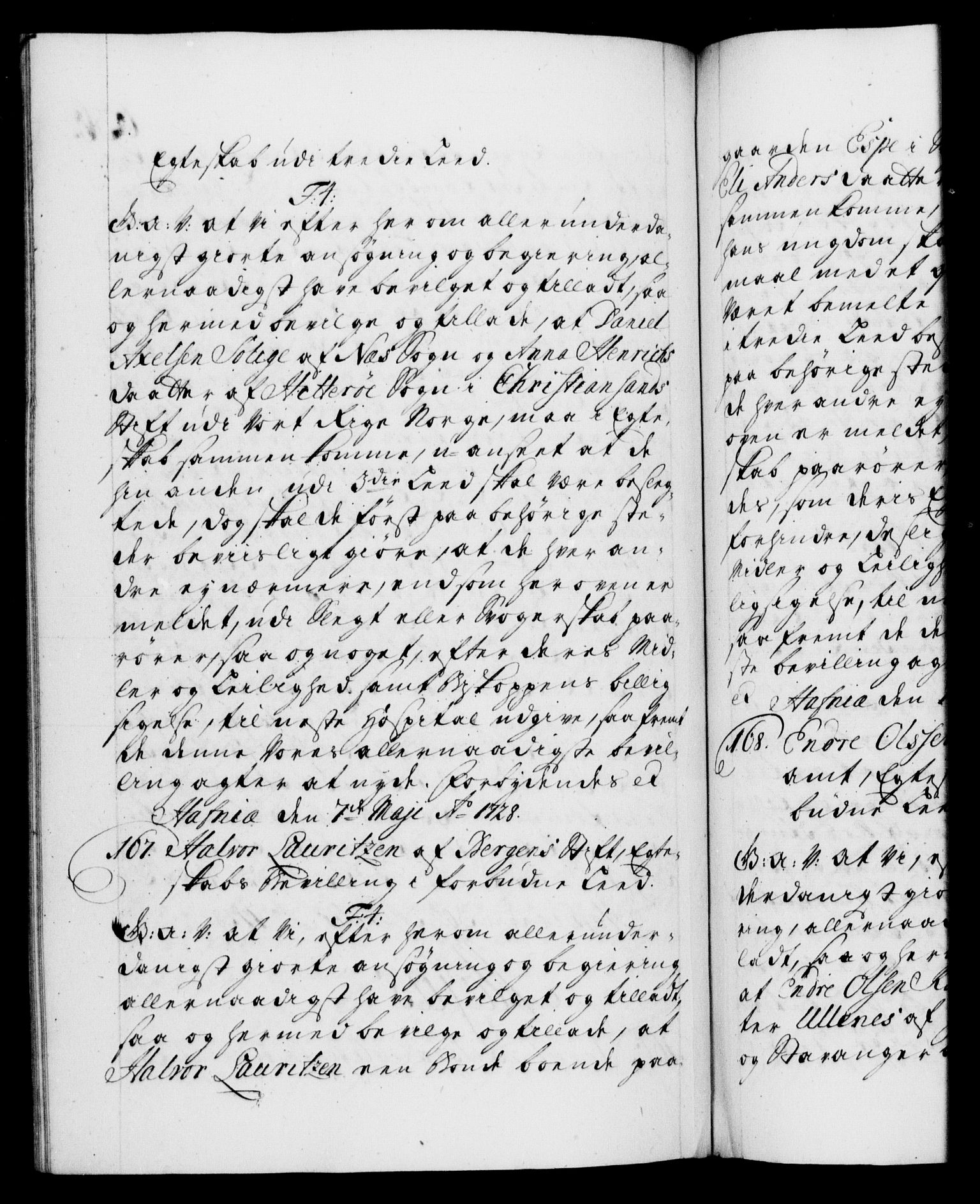 Danske Kanselli 1572-1799, RA/EA-3023/F/Fc/Fca/Fcaa/L0025: Norske registre, 1726-1728, p. 636b