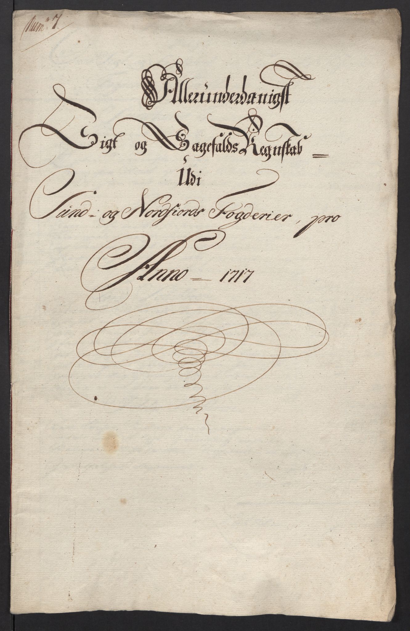 Rentekammeret inntil 1814, Reviderte regnskaper, Fogderegnskap, RA/EA-4092/R53/L3441: Fogderegnskap Sunn- og Nordfjord, 1717-1718, p. 89