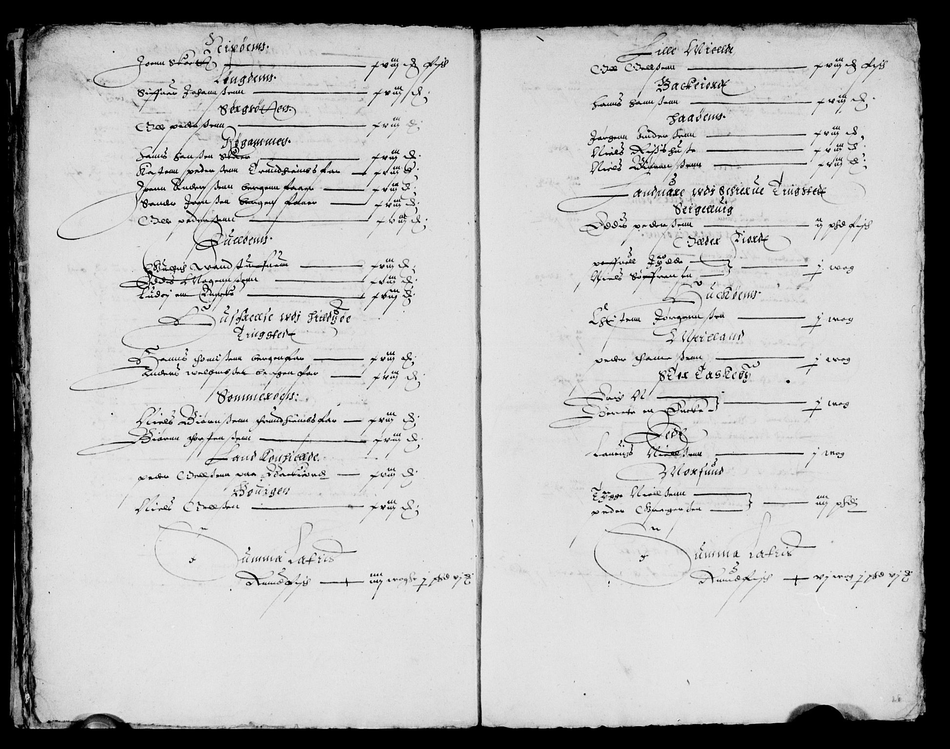 Rentekammeret inntil 1814, Reviderte regnskaper, Lensregnskaper, AV/RA-EA-5023/R/Rb/Rbz/L0016: Nordlandenes len, 1624-1626