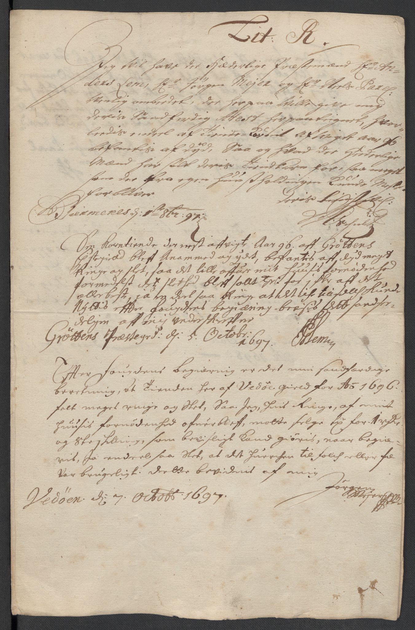 Rentekammeret inntil 1814, Reviderte regnskaper, Fogderegnskap, RA/EA-4092/R55/L3653: Fogderegnskap Romsdal, 1697-1698, p. 193