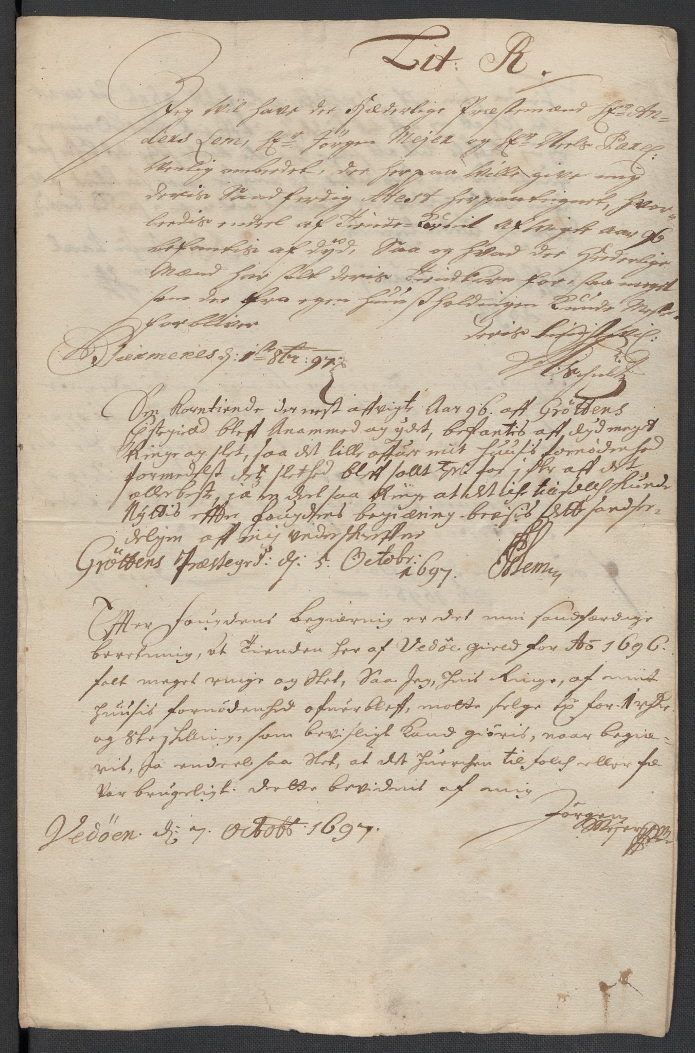 Rentekammeret inntil 1814, Reviderte regnskaper, Fogderegnskap, AV/RA-EA-4092/R55/L3653: Fogderegnskap Romsdal, 1697-1698, p. 193