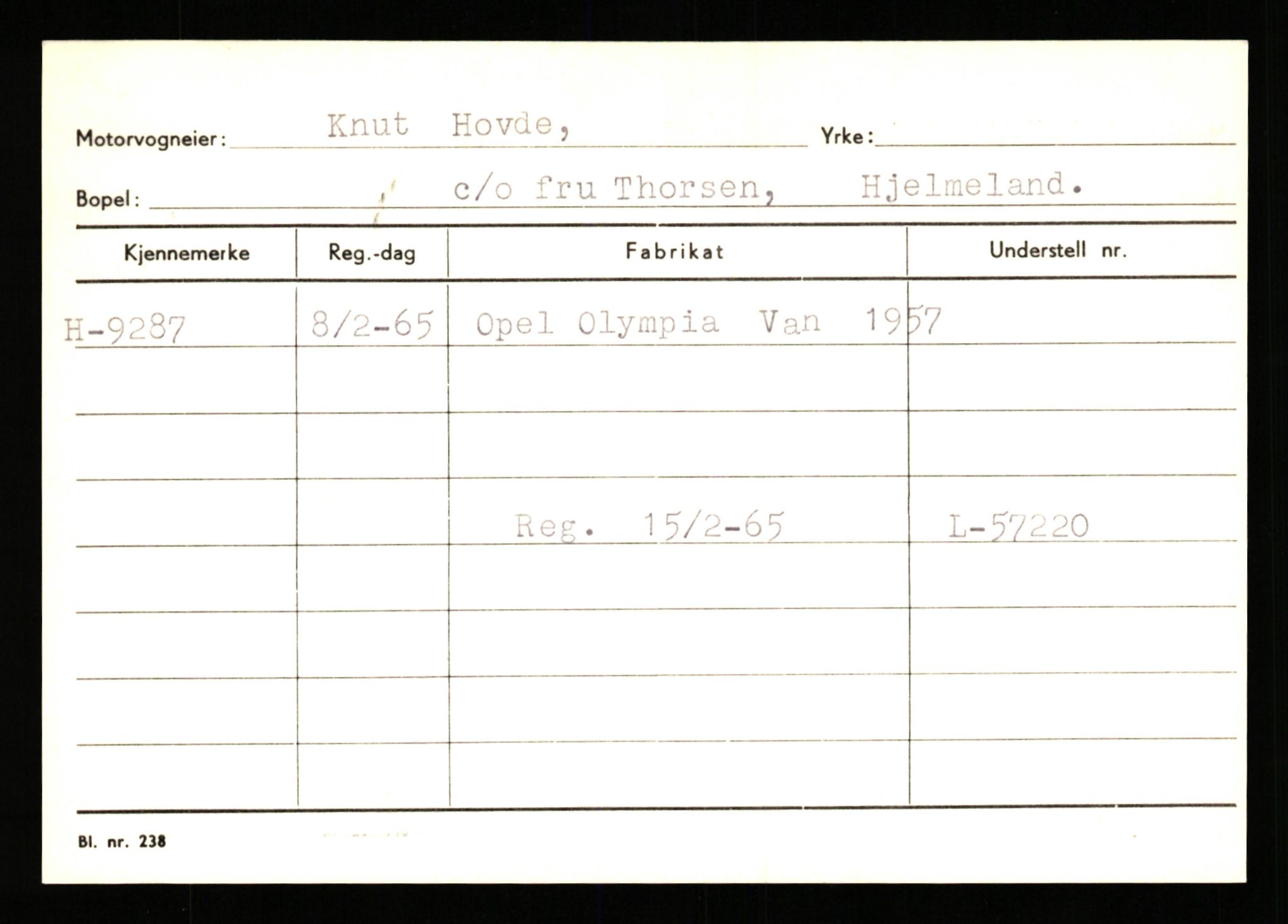 Stavanger trafikkstasjon, AV/SAST-A-101942/0/G/L0002: Registreringsnummer: 5791 - 10405, 1930-1971, p. 2347