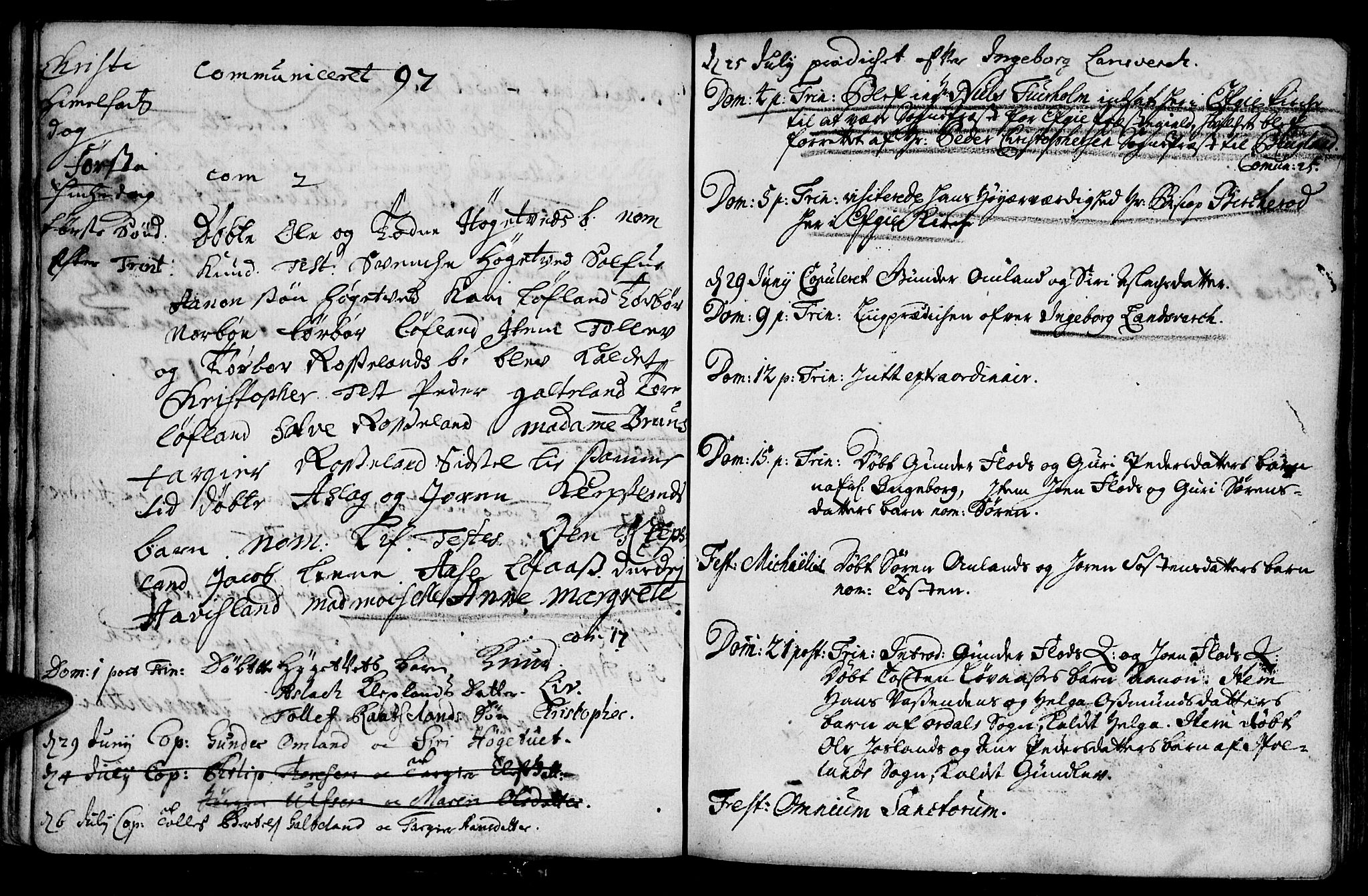 Evje sokneprestkontor, AV/SAK-1111-0008/F/Fa/Faa/L0001: Parish register (official) no. A 1, 1705-1760, p. 37