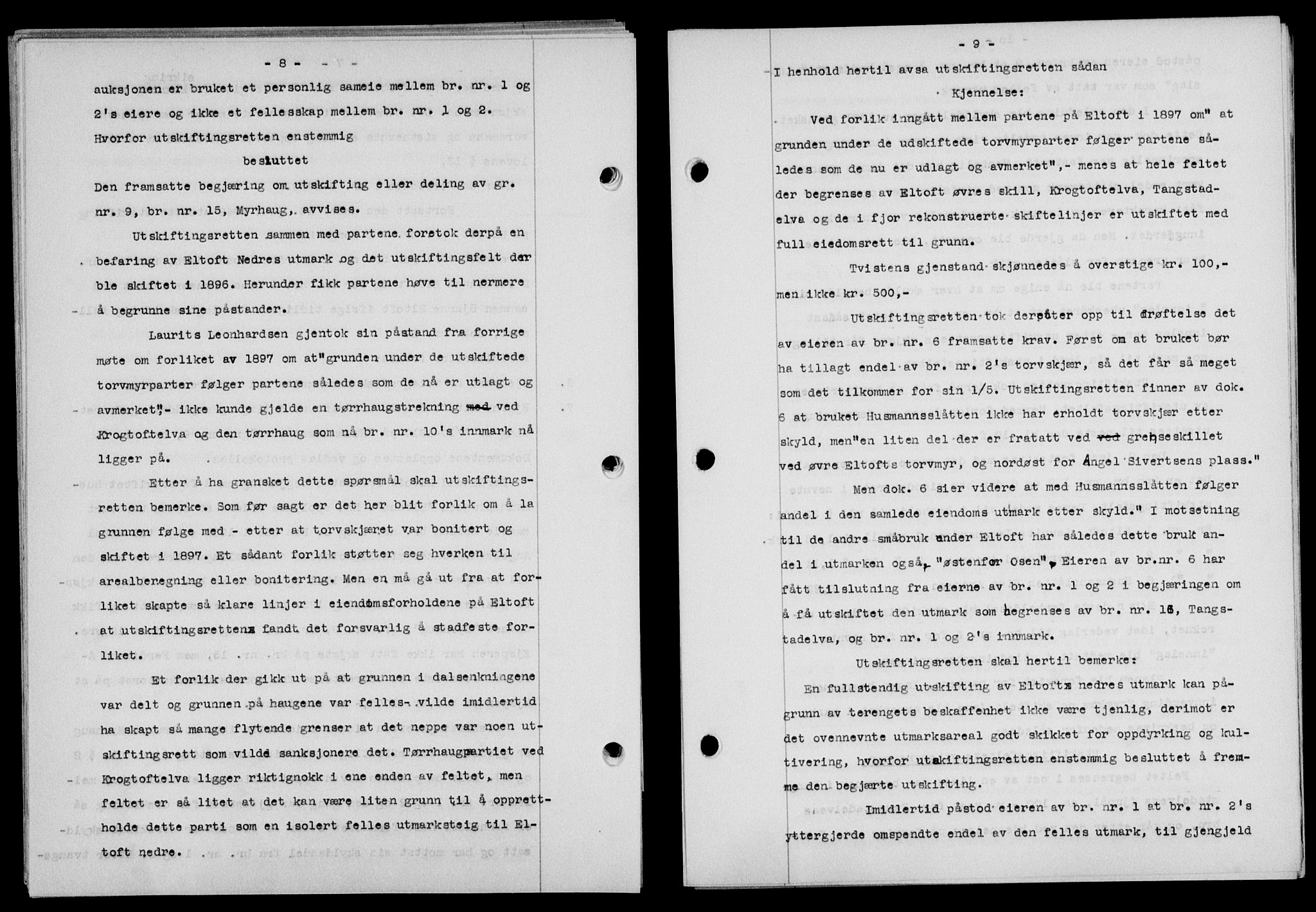 Lofoten sorenskriveri, SAT/A-0017/1/2/2C/L0011a: Mortgage book no. 11a, 1943-1943, Diary no: : 1338/1943