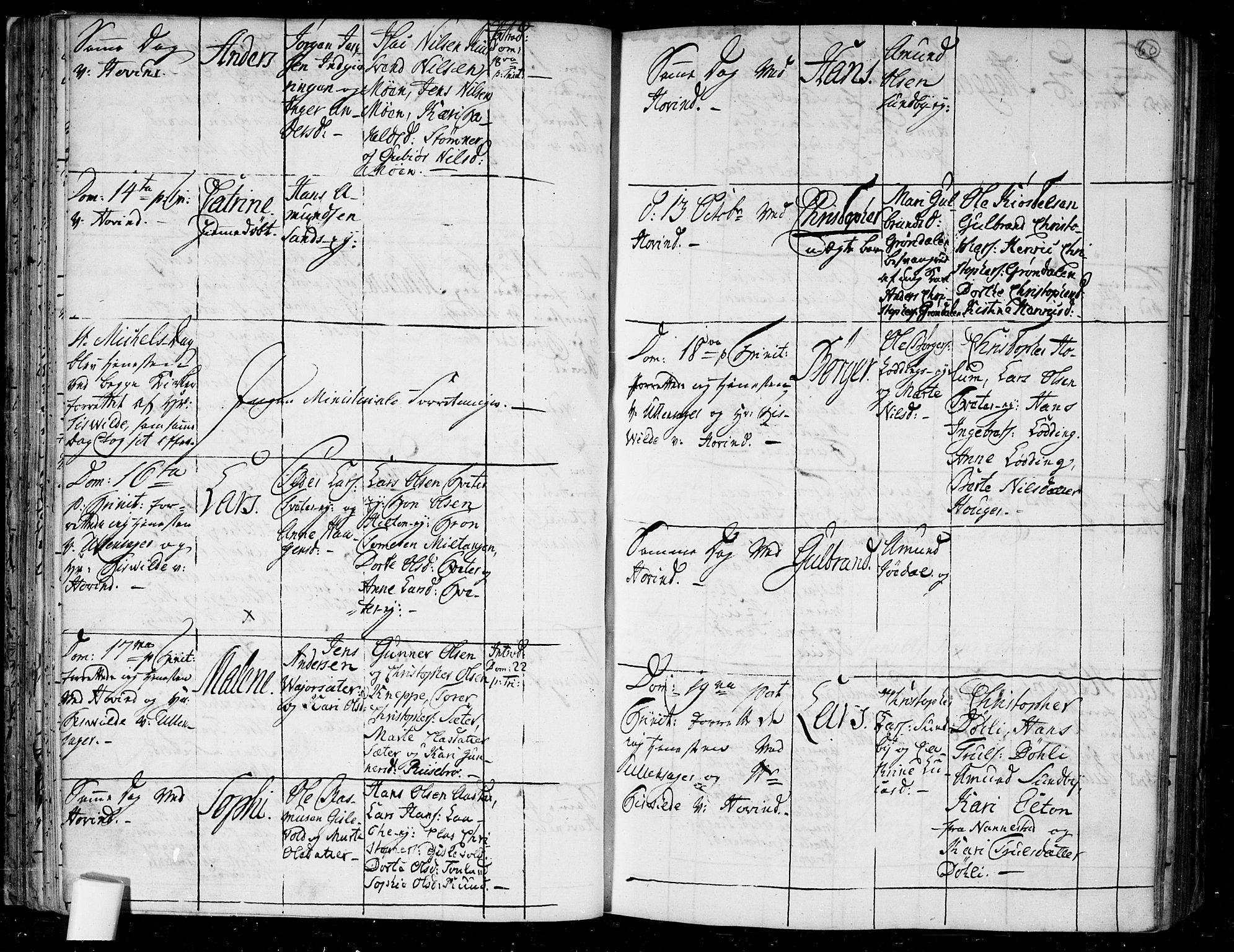 Ullensaker prestekontor Kirkebøker, SAO/A-10236a/F/Fa/L0006: Parish register (official) no. I 6, 1762-1785, p. 60