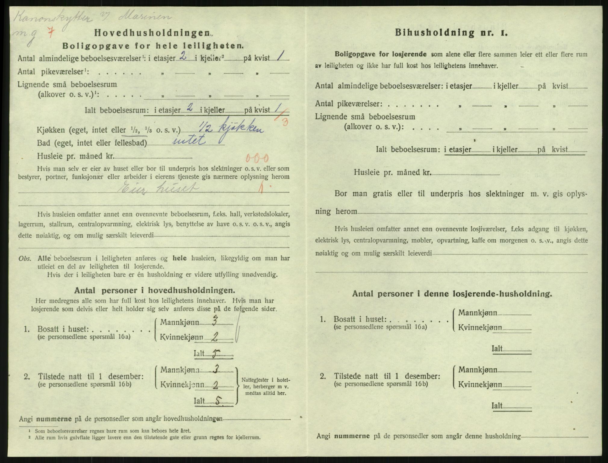 SAKO, 1920 census for Horten, 1920, p. 7480