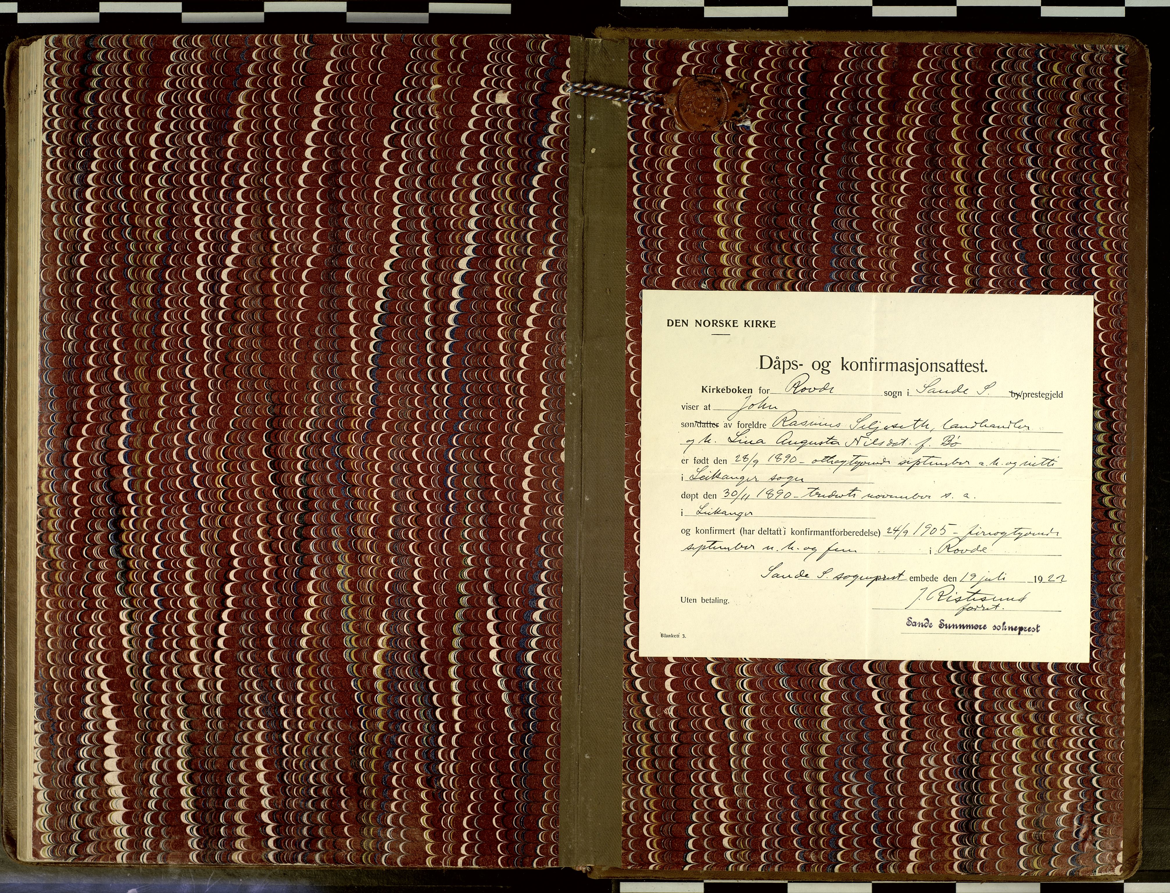 Elverum prestekontor, AV/SAH-PREST-044/H/Ha/Haa/L0019: Parish register (official) no. 19, 1903-1926