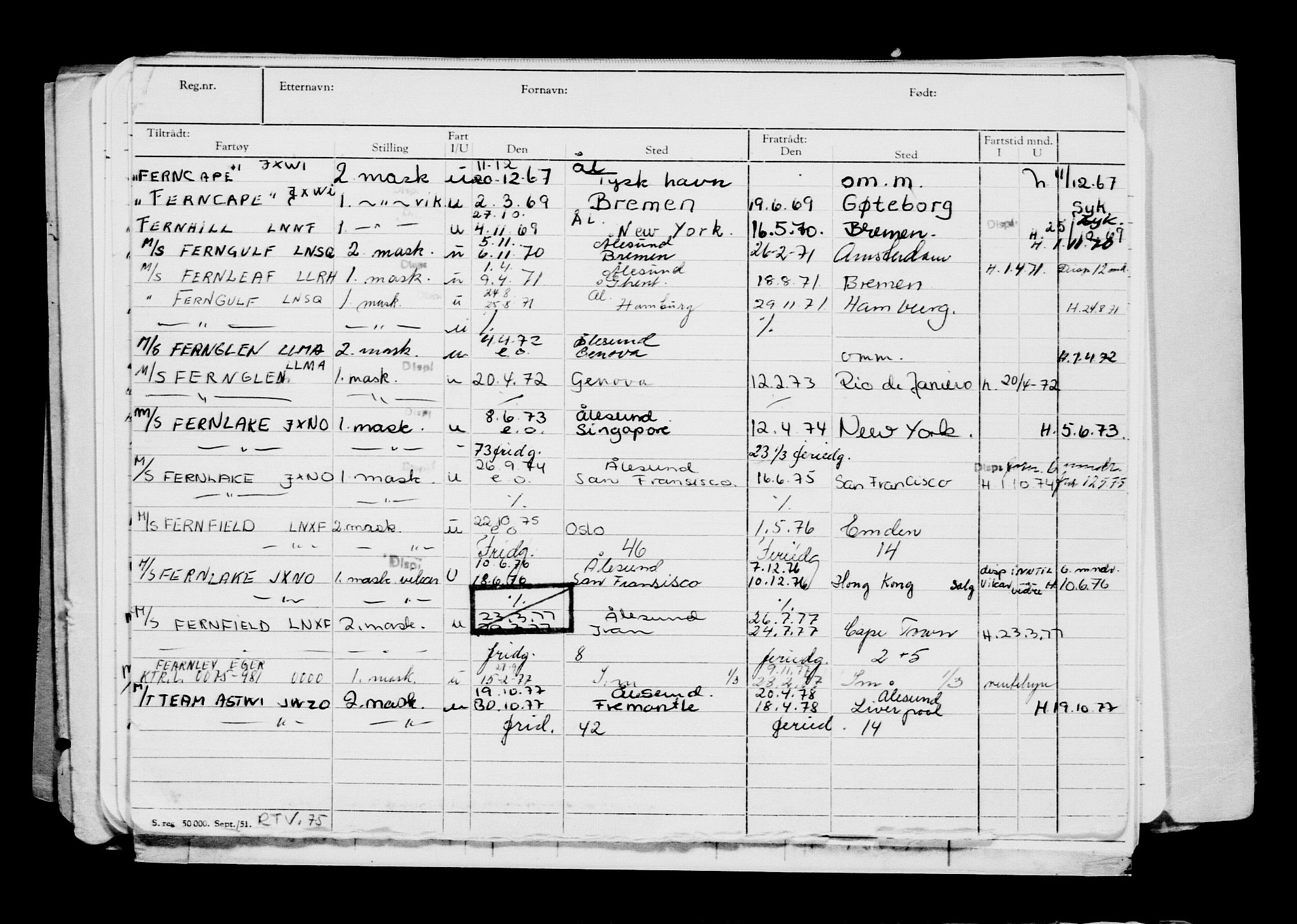 Direktoratet for sjømenn, AV/RA-S-3545/G/Gb/L0229: Hovedkort, 1924, p. 514