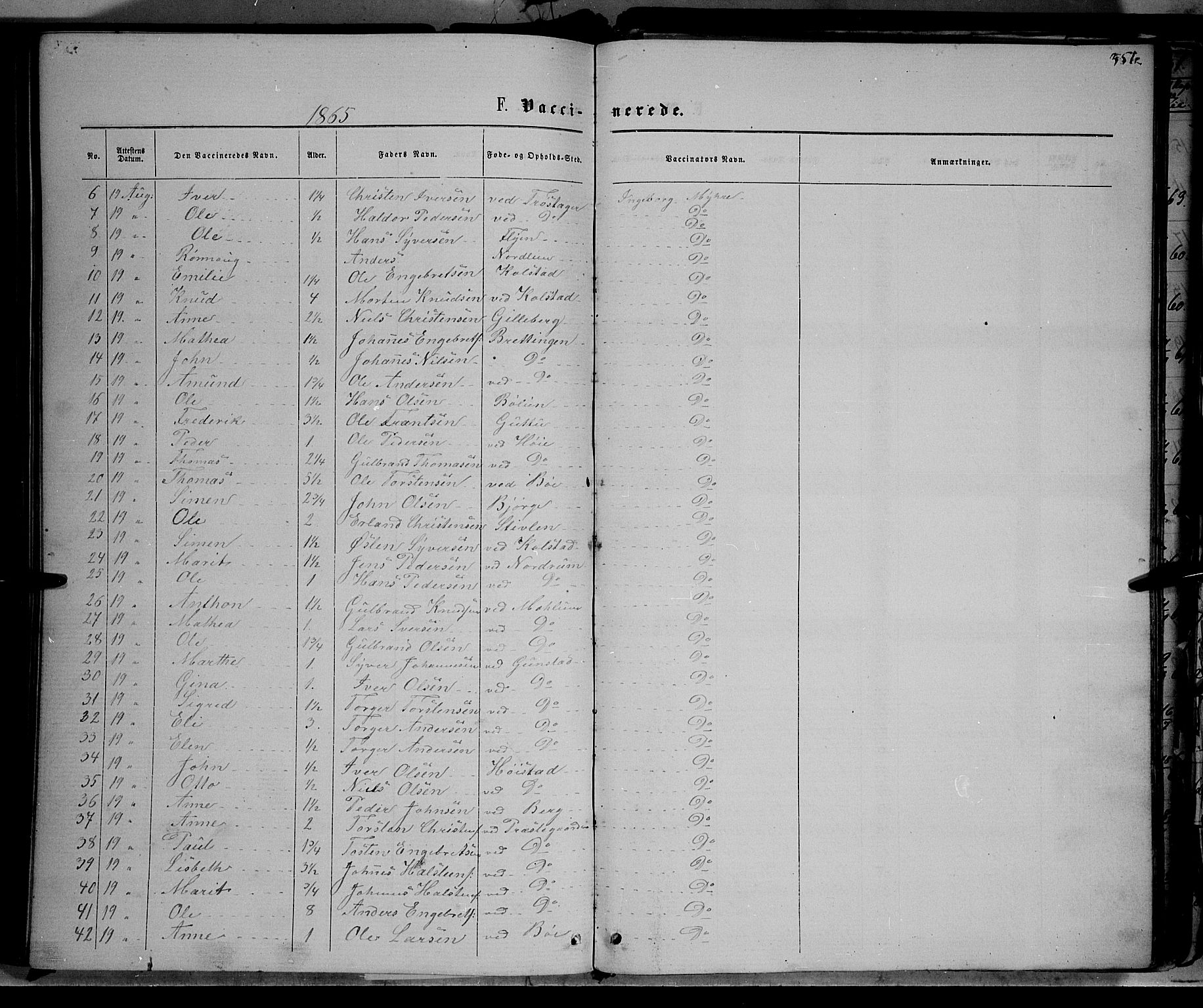 Ringebu prestekontor, SAH/PREST-082/H/Ha/Haa/L0007: Parish register (official) no. 7, 1860-1877, p. 356