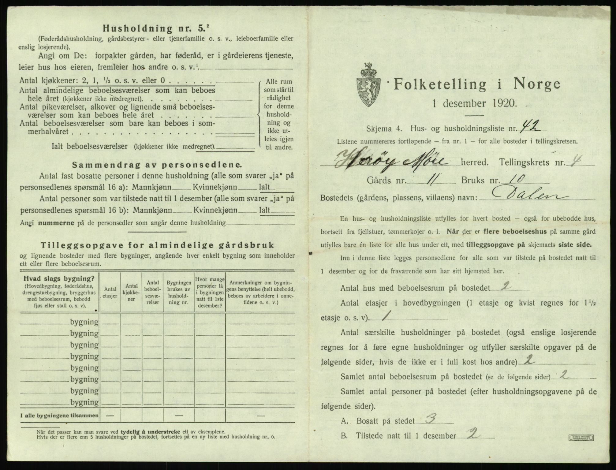 SAT, 1920 census for Herøy (MR), 1920, p. 353