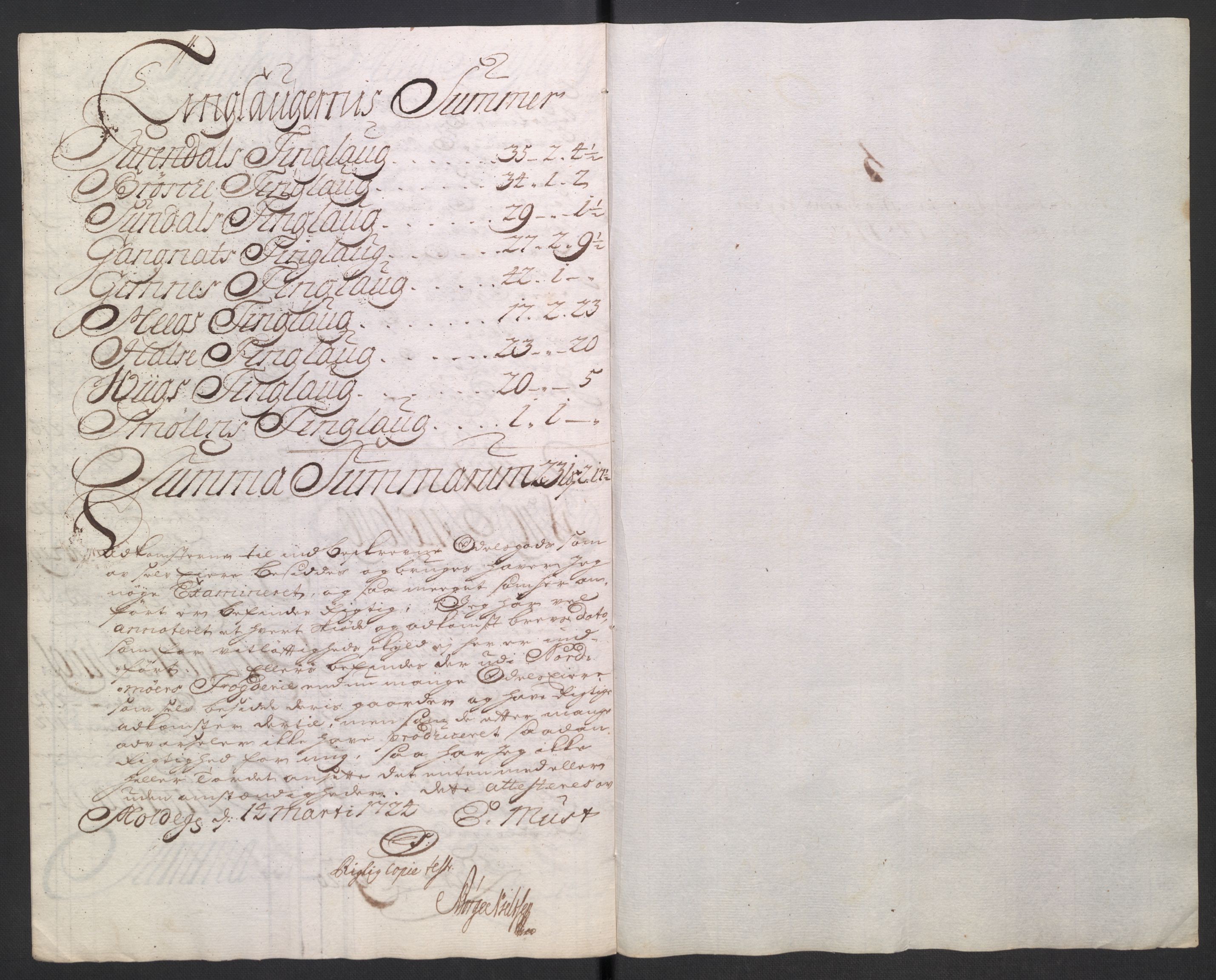 Rentekammeret inntil 1814, Reviderte regnskaper, Fogderegnskap, AV/RA-EA-4092/R56/L3755: Fogderegnskap Nordmøre, 1722, p. 395