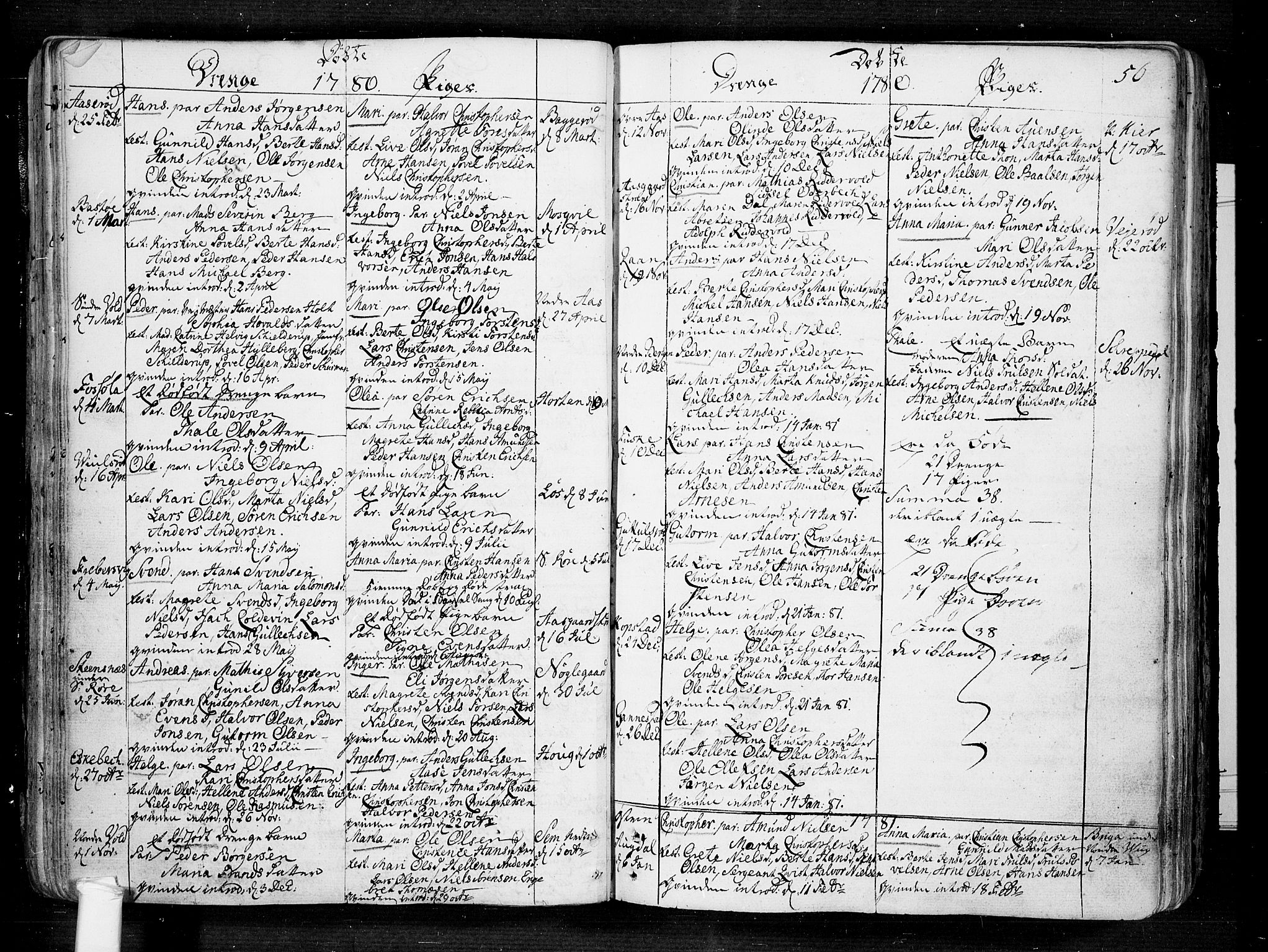 Borre kirkebøker, AV/SAKO-A-338/F/Fa/L0002: Parish register (official) no. I 2, 1752-1806, p. 56