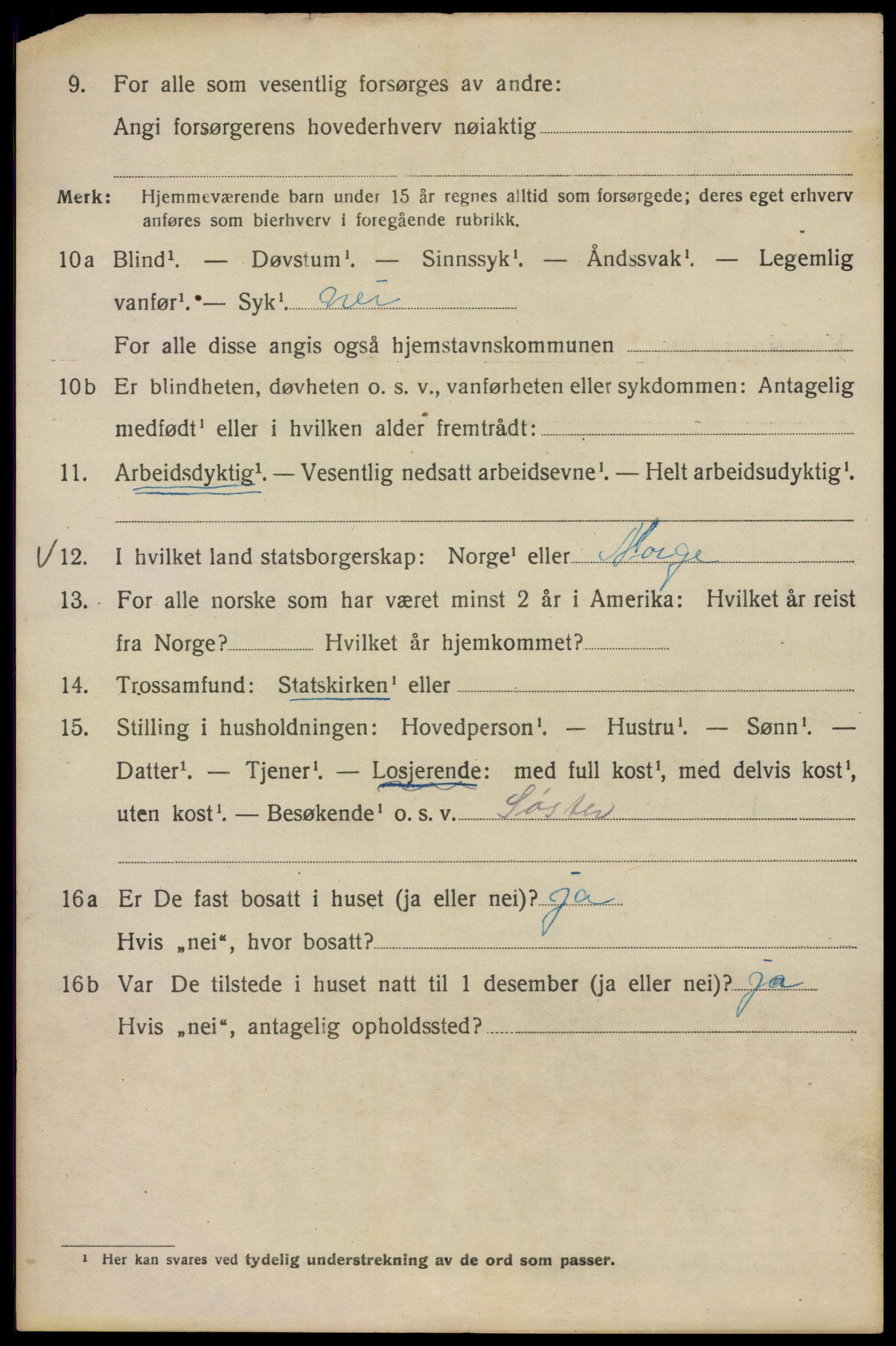 SAO, 1920 census for Kristiania, 1920, p. 136712