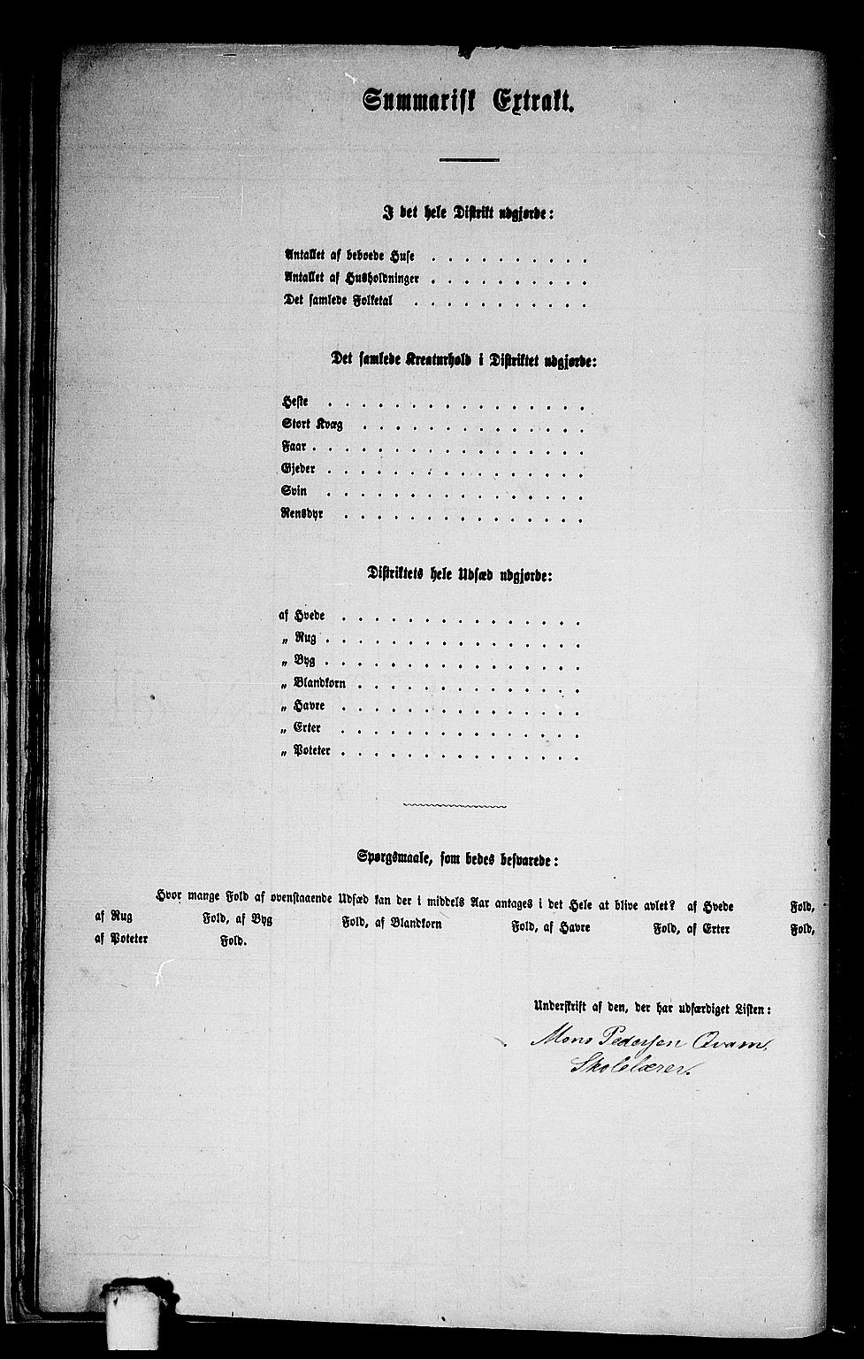 RA, 1865 census for Hafslo, 1865, p. 21