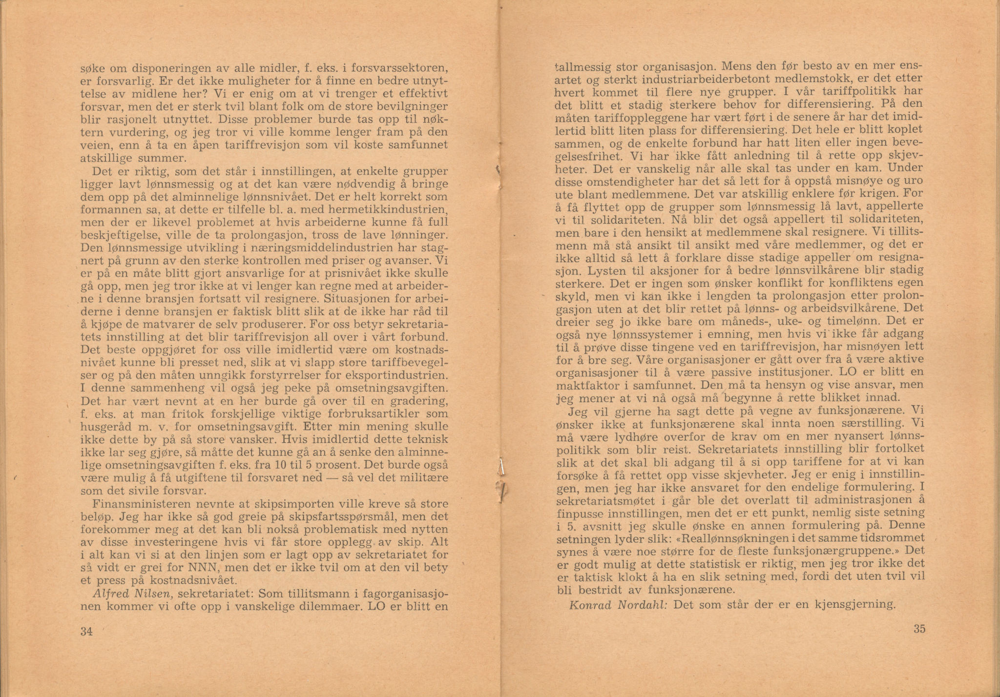 Landsorganisasjonen i Norge, AAB/ARK-1579, 1953-1977, p. 19