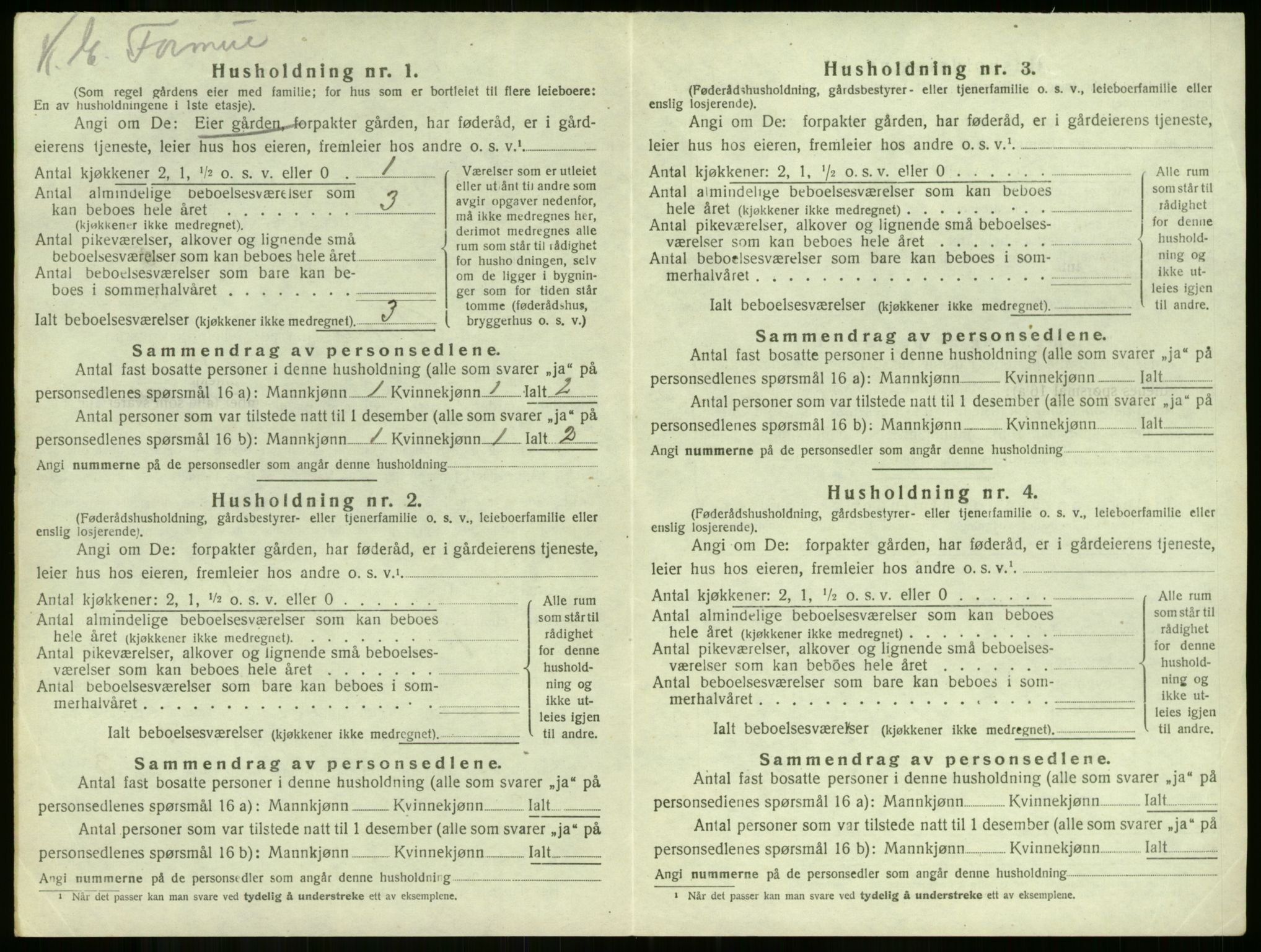 SAKO, 1920 census for Borre, 1920, p. 472