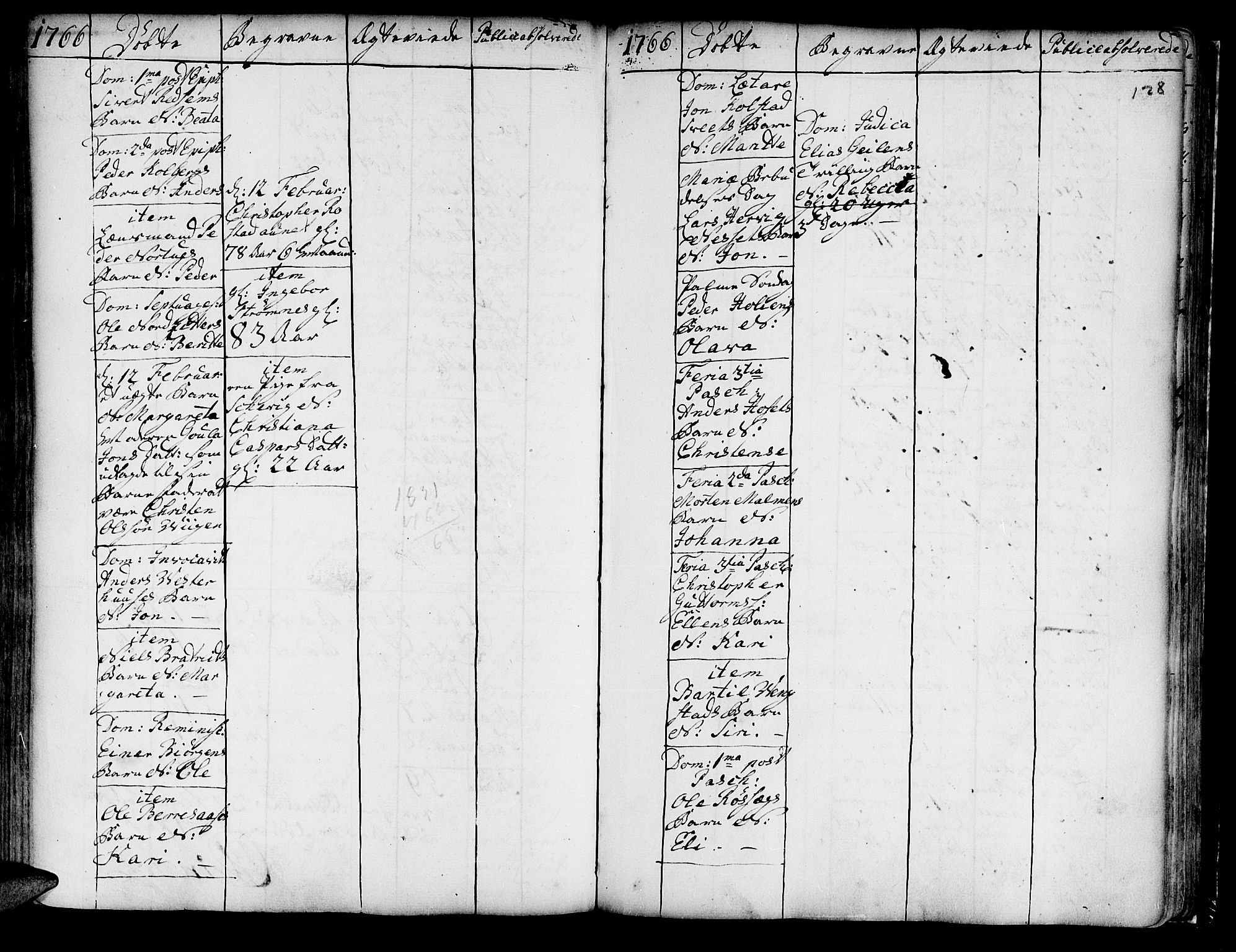 Ministerialprotokoller, klokkerbøker og fødselsregistre - Nord-Trøndelag, SAT/A-1458/741/L0385: Parish register (official) no. 741A01, 1722-1815, p. 128