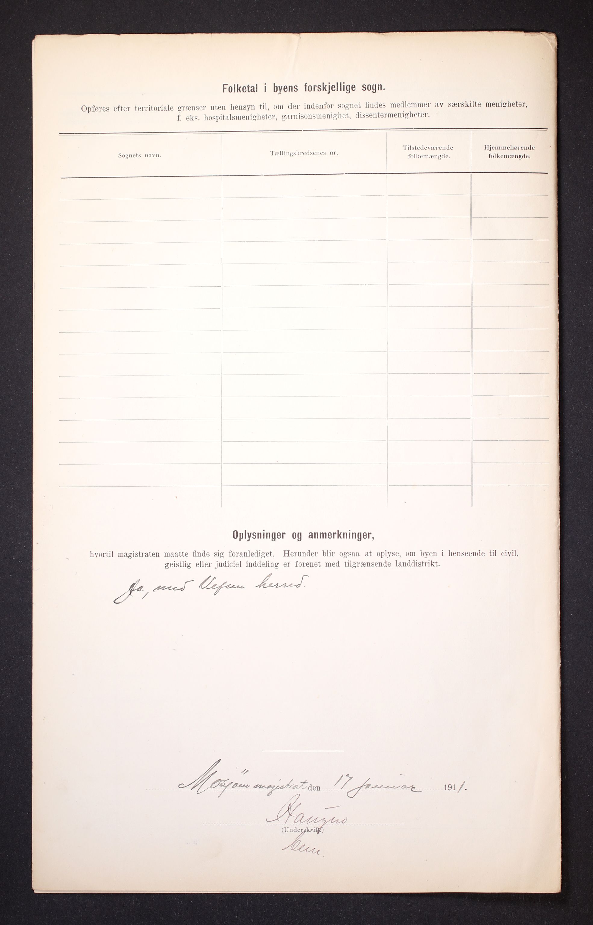 RA, 1910 census for Mosjøen, 1910, p. 4