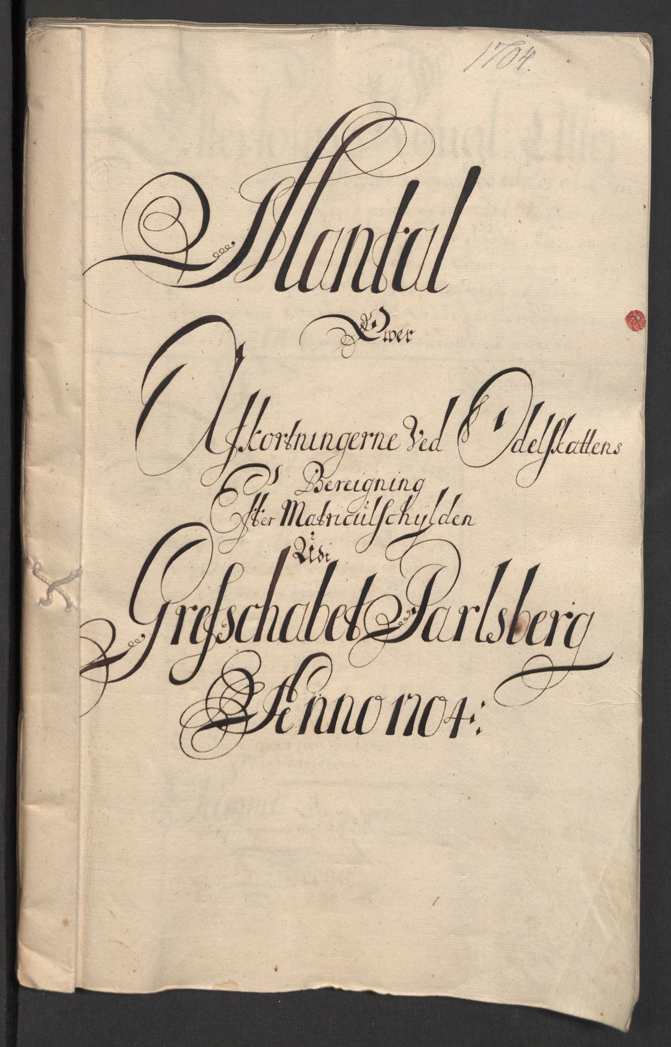 Rentekammeret inntil 1814, Reviderte regnskaper, Fogderegnskap, RA/EA-4092/R32/L1871: Fogderegnskap Jarlsberg grevskap, 1703-1705, p. 283