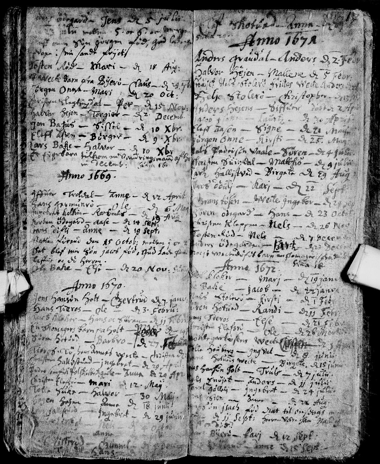 Andebu kirkebøker, SAKO/A-336/F/Fa/L0001: Parish register (official) no. 1 /1, 1623-1738, p. 17