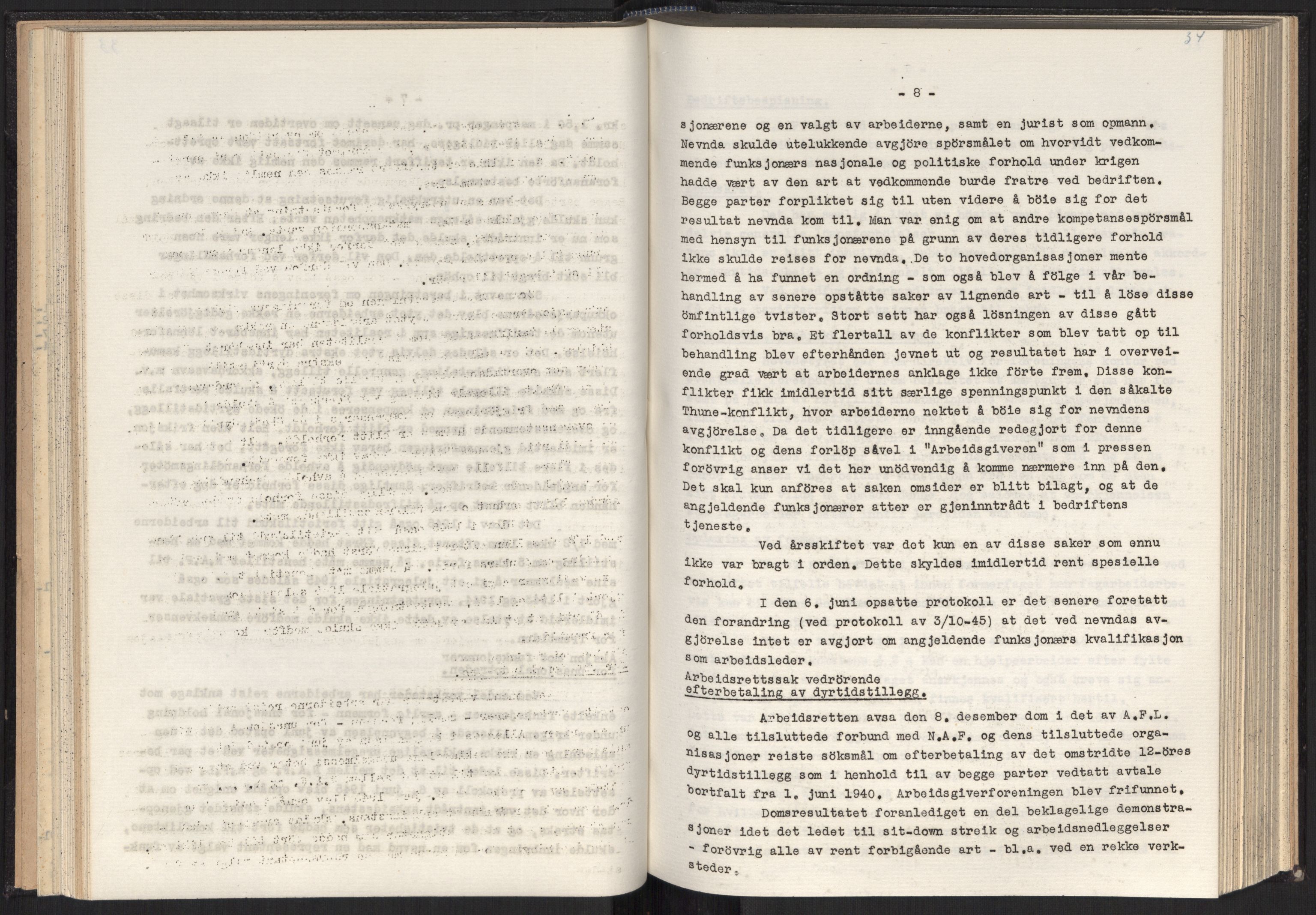 Teknologibedriftenes Landsforening TBL, RA/PA-1700/A/Ad/L0007: Årsberetning med register, 1940-1951, p. 34