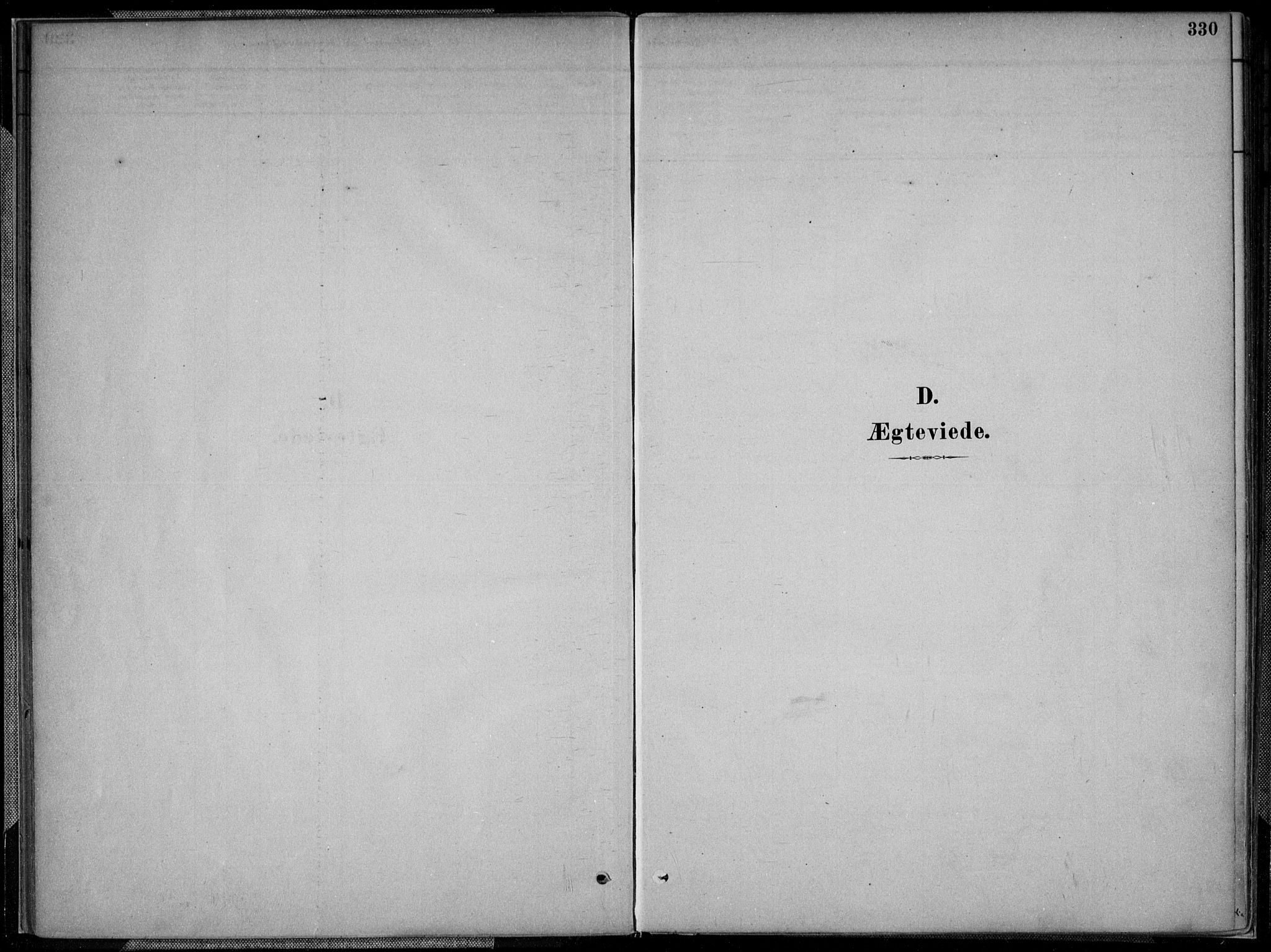 Kristiansand domprosti, SAK/1112-0006/F/Fa/L0017: Parish register (official) no. A 16B, 1880-1890, p. 330