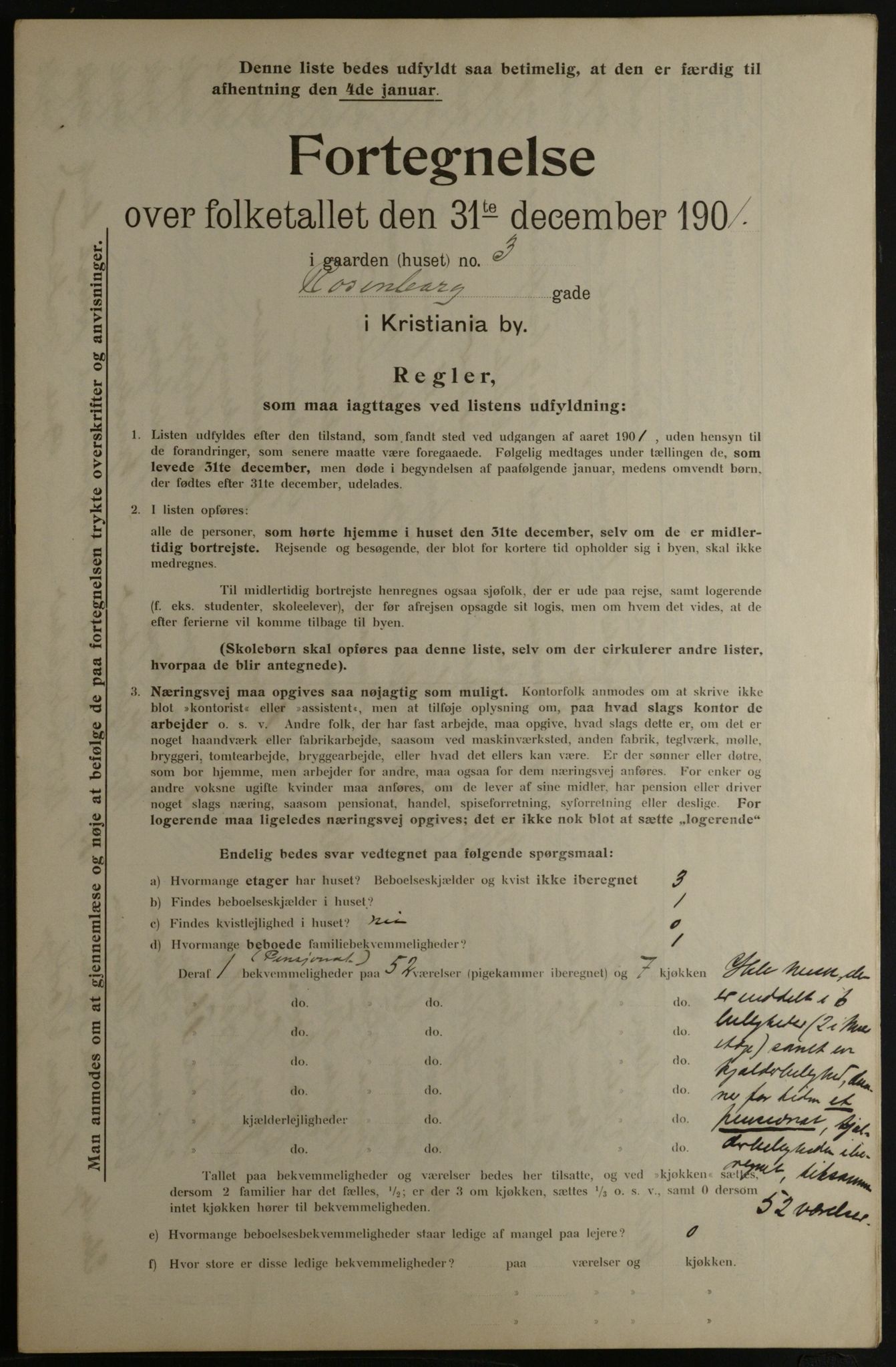 OBA, Municipal Census 1901 for Kristiania, 1901, p. 12770