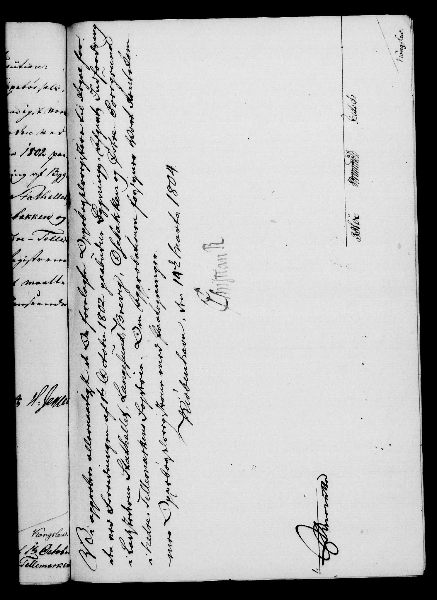 Rentekammeret, Kammerkanselliet, RA/EA-3111/G/Gf/Gfa/L0086: Norsk relasjons- og resolusjonsprotokoll (merket RK 52.86), 1804, p. 266