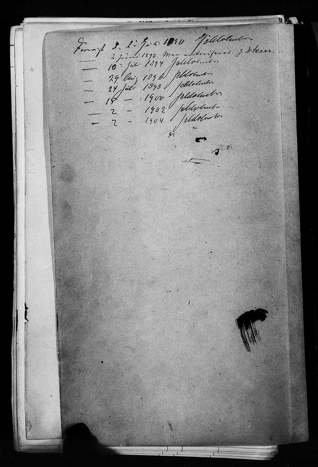 Målselv sokneprestembete, AV/SATØ-S-1311/G/Ga/Gaa/L0010kirke: Parish register (official) no. 10, 1890-1902