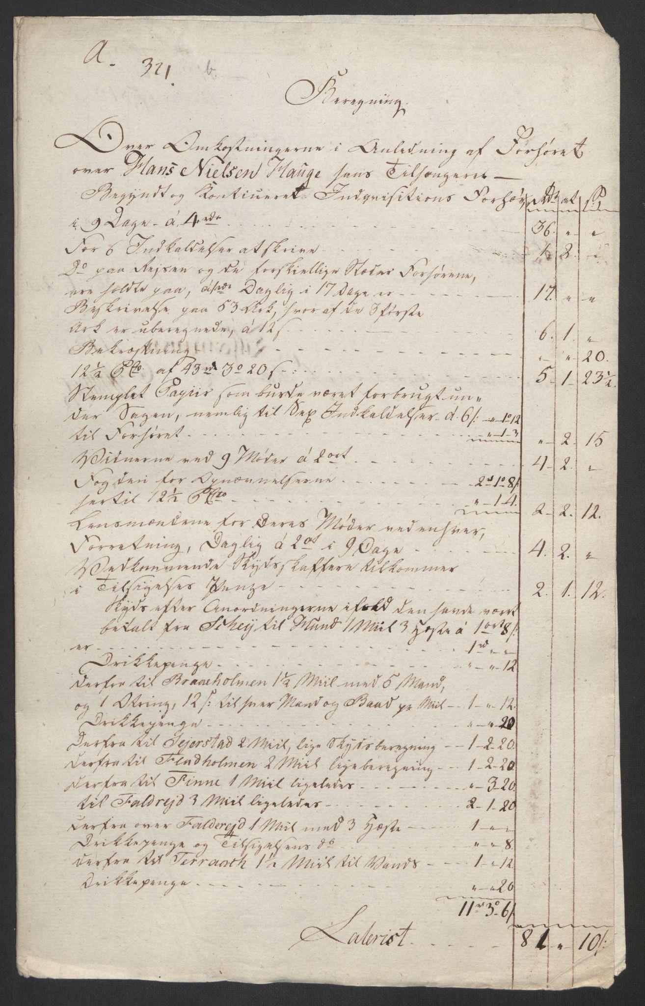 Justisdepartementet, Kommisjon i saken mot Hans Nielsen Hauge 1804, AV/RA-S-1151/D/L0005: Hans Nielsen Hauges sak, 1813, p. 216