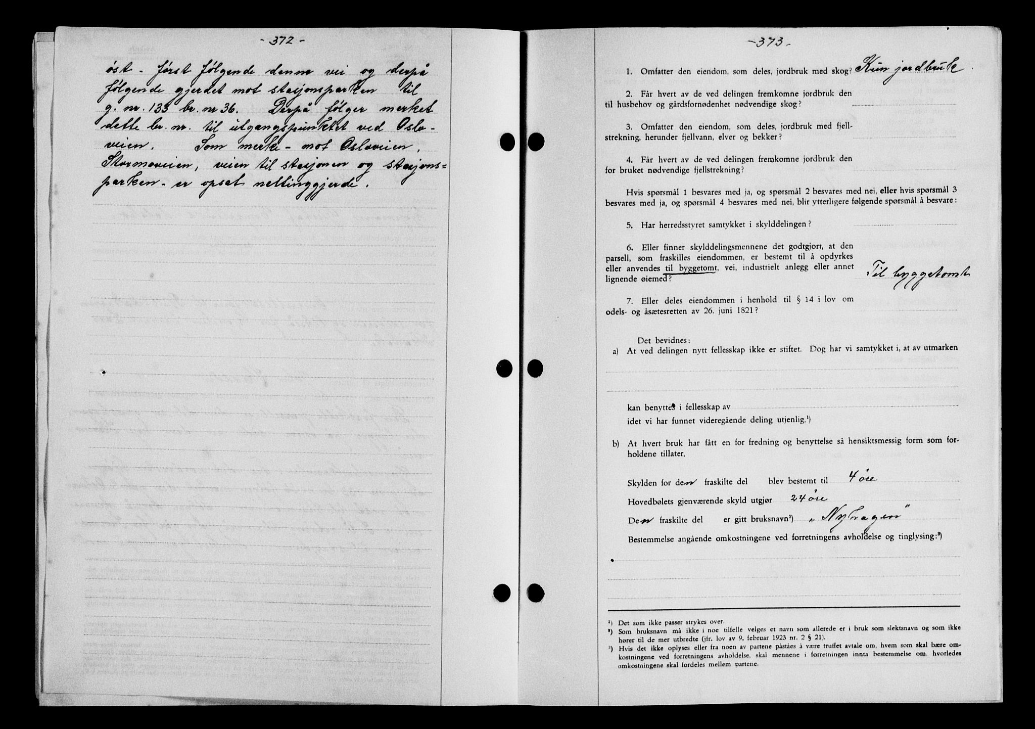 Gauldal sorenskriveri, SAT/A-0014/1/2/2C/L0048: Mortgage book no. 51-52, 1937-1938, p. 372, Diary no: : 299/1938