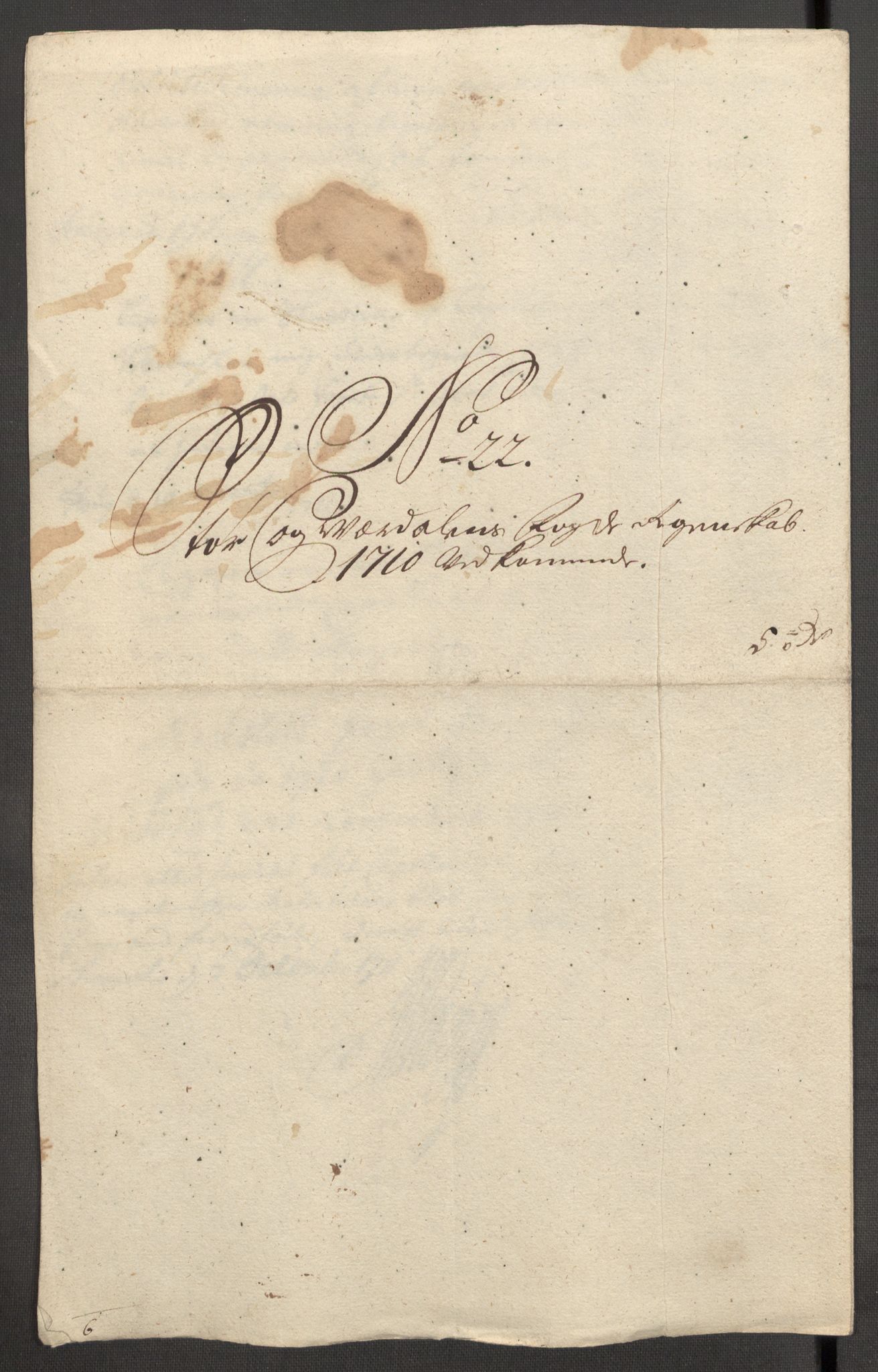 Rentekammeret inntil 1814, Reviderte regnskaper, Fogderegnskap, RA/EA-4092/R62/L4200: Fogderegnskap Stjørdal og Verdal, 1710, p. 201
