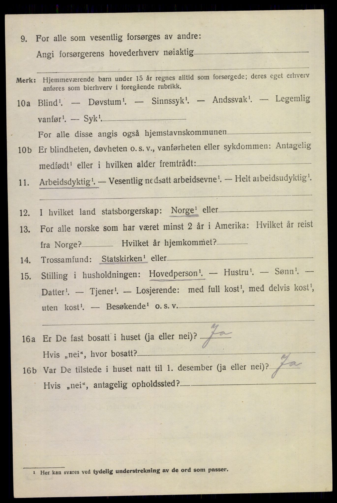 SAKO, 1920 census for Sem, 1920, p. 13414