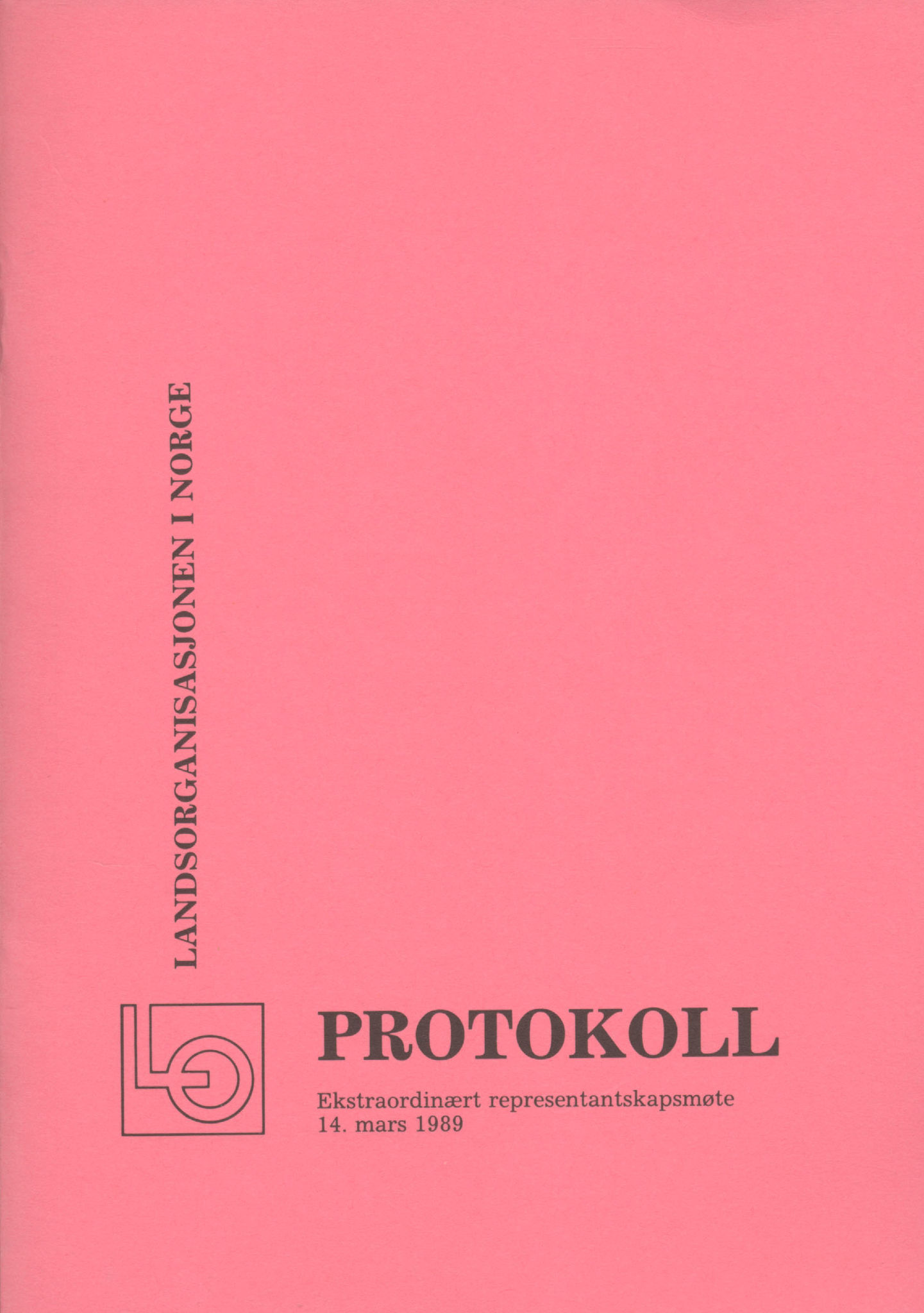 Landsorganisasjonen i Norge, AAB/ARK-1579, 1978-1992, p. 929