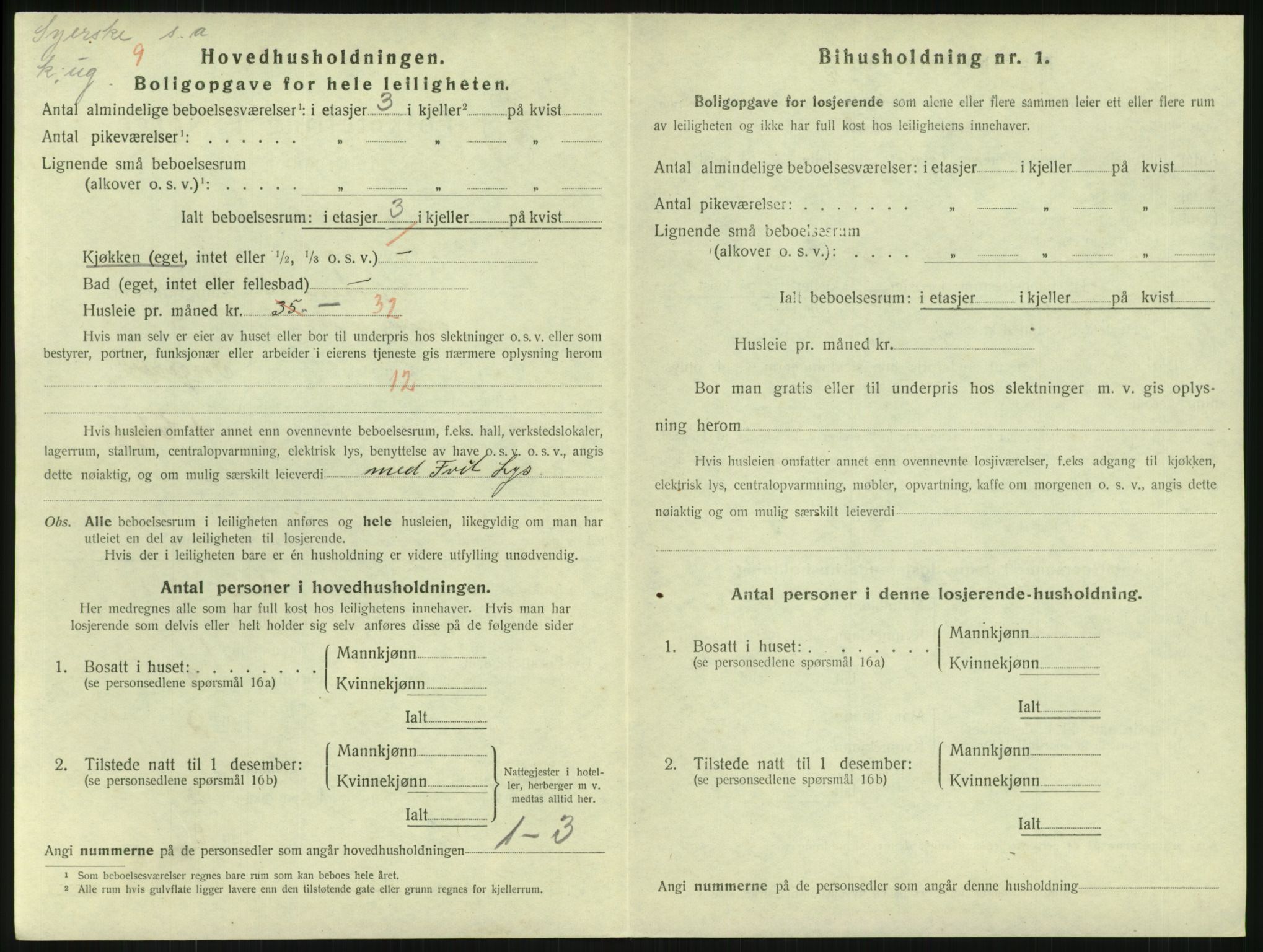 SAKO, 1920 census for Horten, 1920, p. 6954