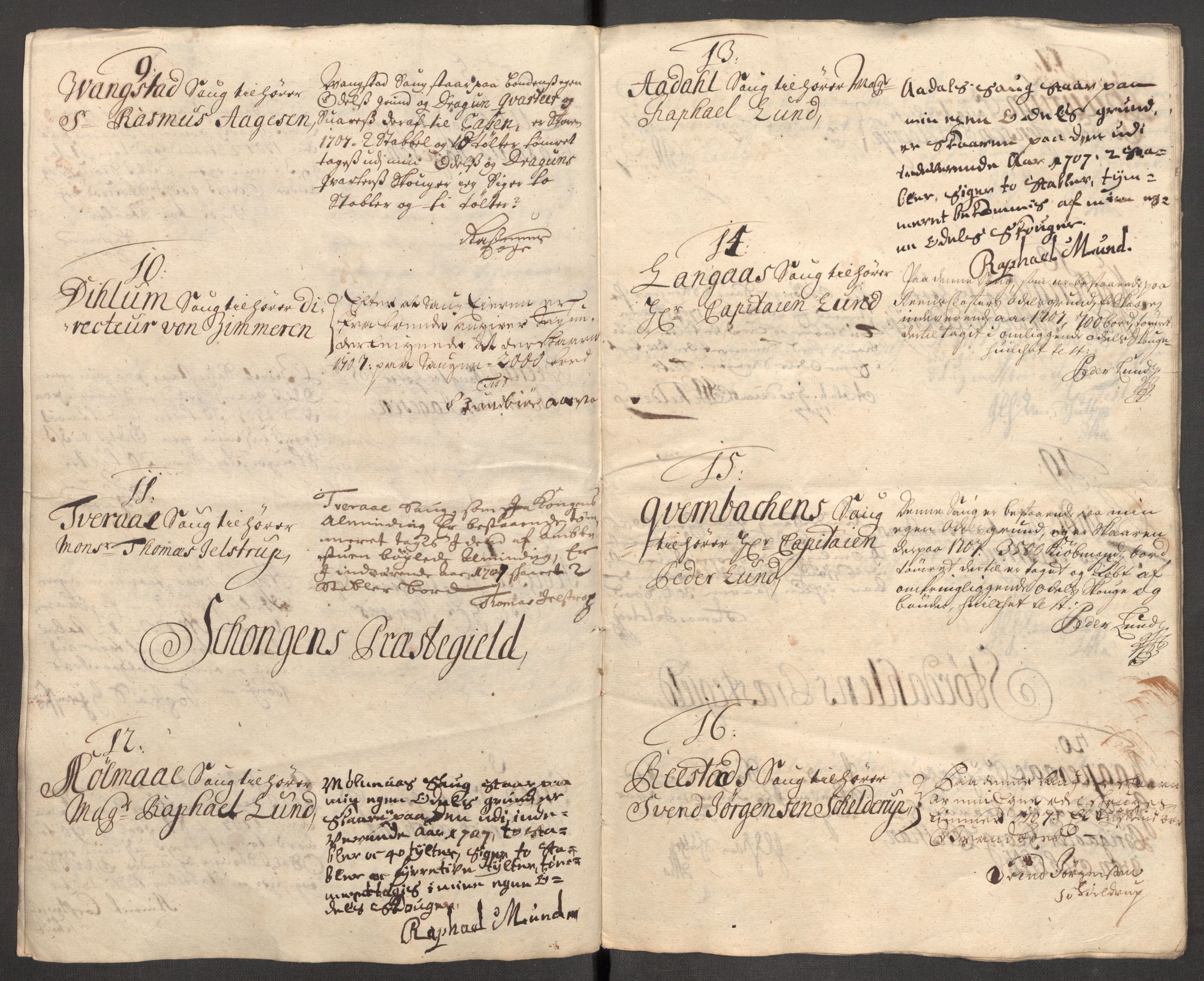 Rentekammeret inntil 1814, Reviderte regnskaper, Fogderegnskap, RA/EA-4092/R62/L4197: Fogderegnskap Stjørdal og Verdal, 1707, p. 188