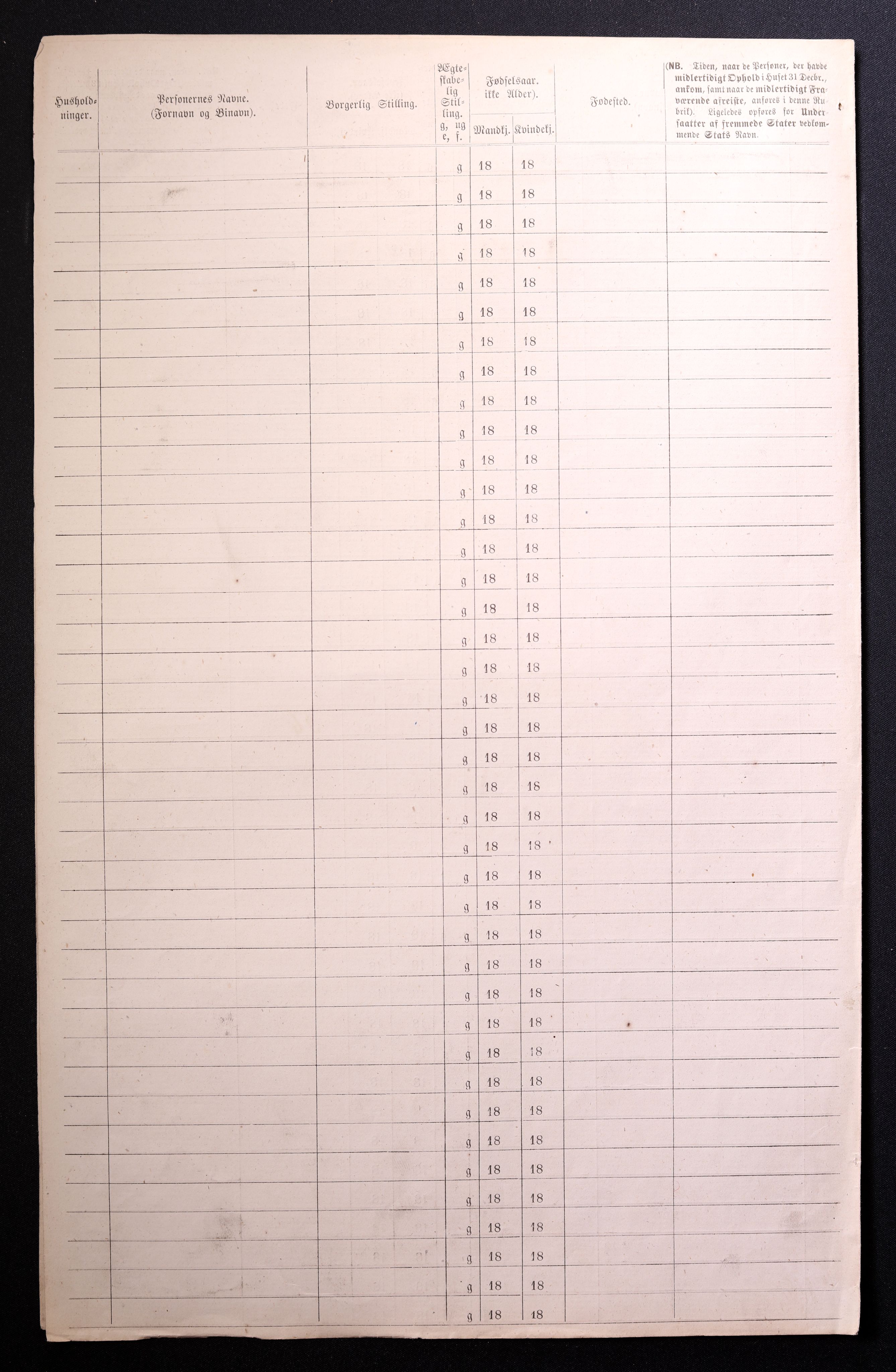 RA, 1870 census for 0301 Kristiania, 1870, p. 1308