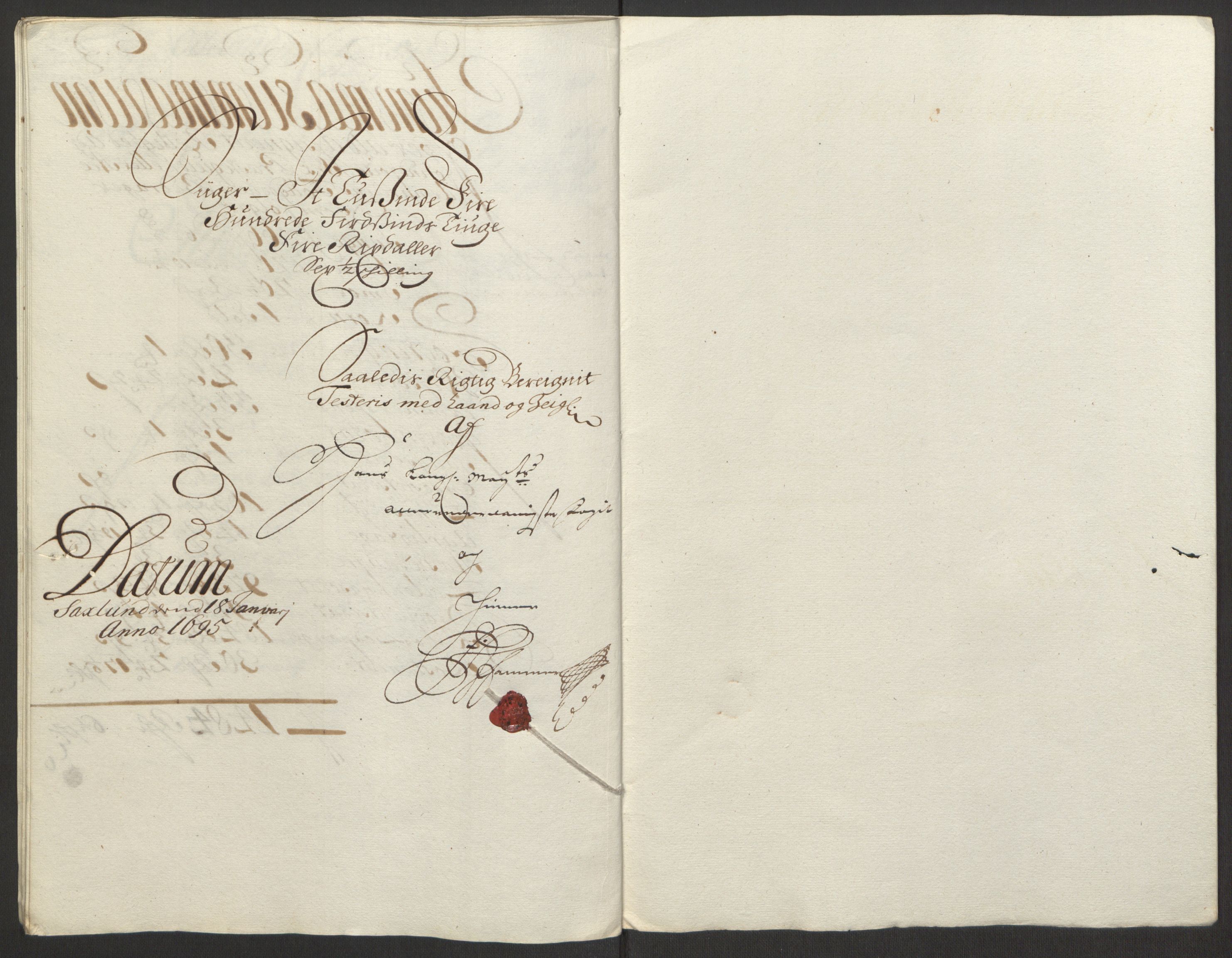 Rentekammeret inntil 1814, Reviderte regnskaper, Fogderegnskap, RA/EA-4092/R16/L1035: Fogderegnskap Hedmark, 1694, p. 126